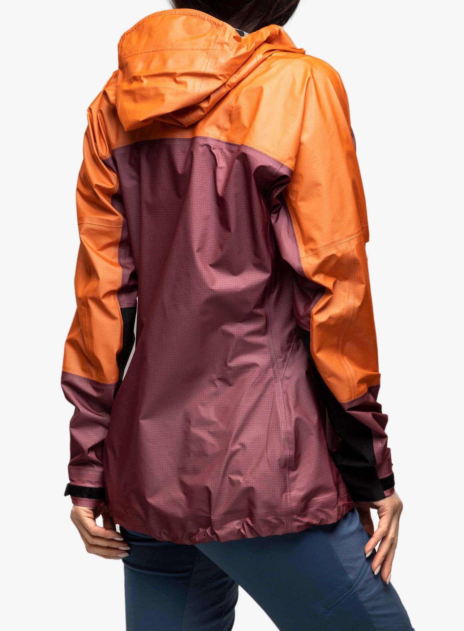 Dámská bunda adidas TERREX Techrock Light GORE-TEX Jacket - red/semi impact orange