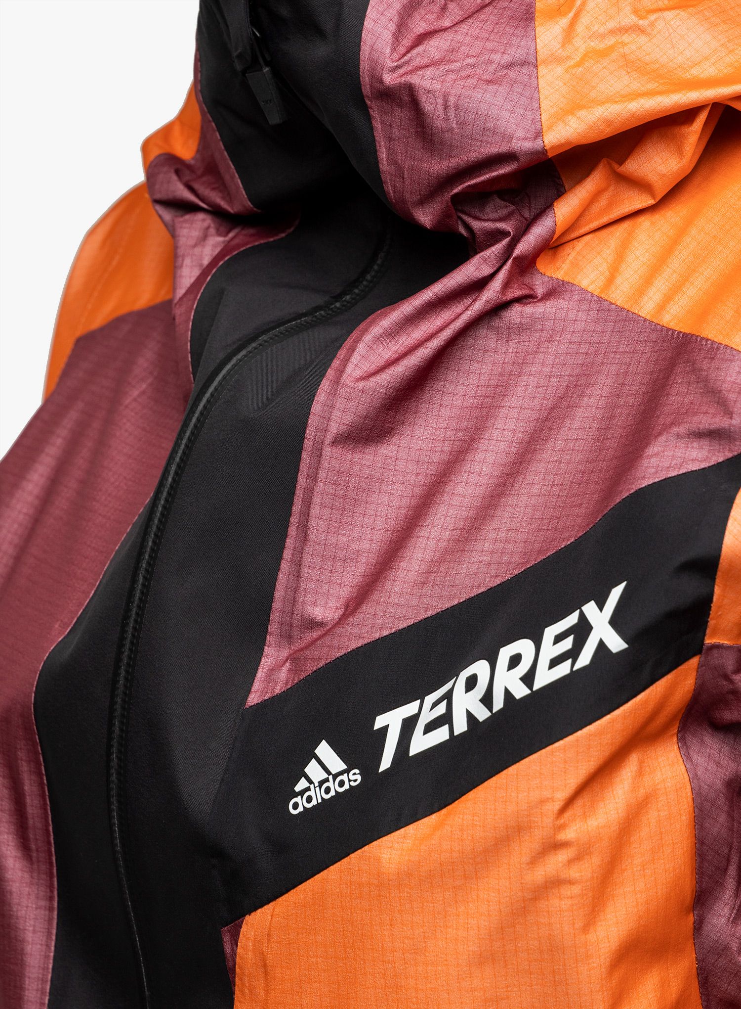 Dámská bunda adidas TERREX Techrock Light GORE-TEX Jacket - red/semi impact orange
