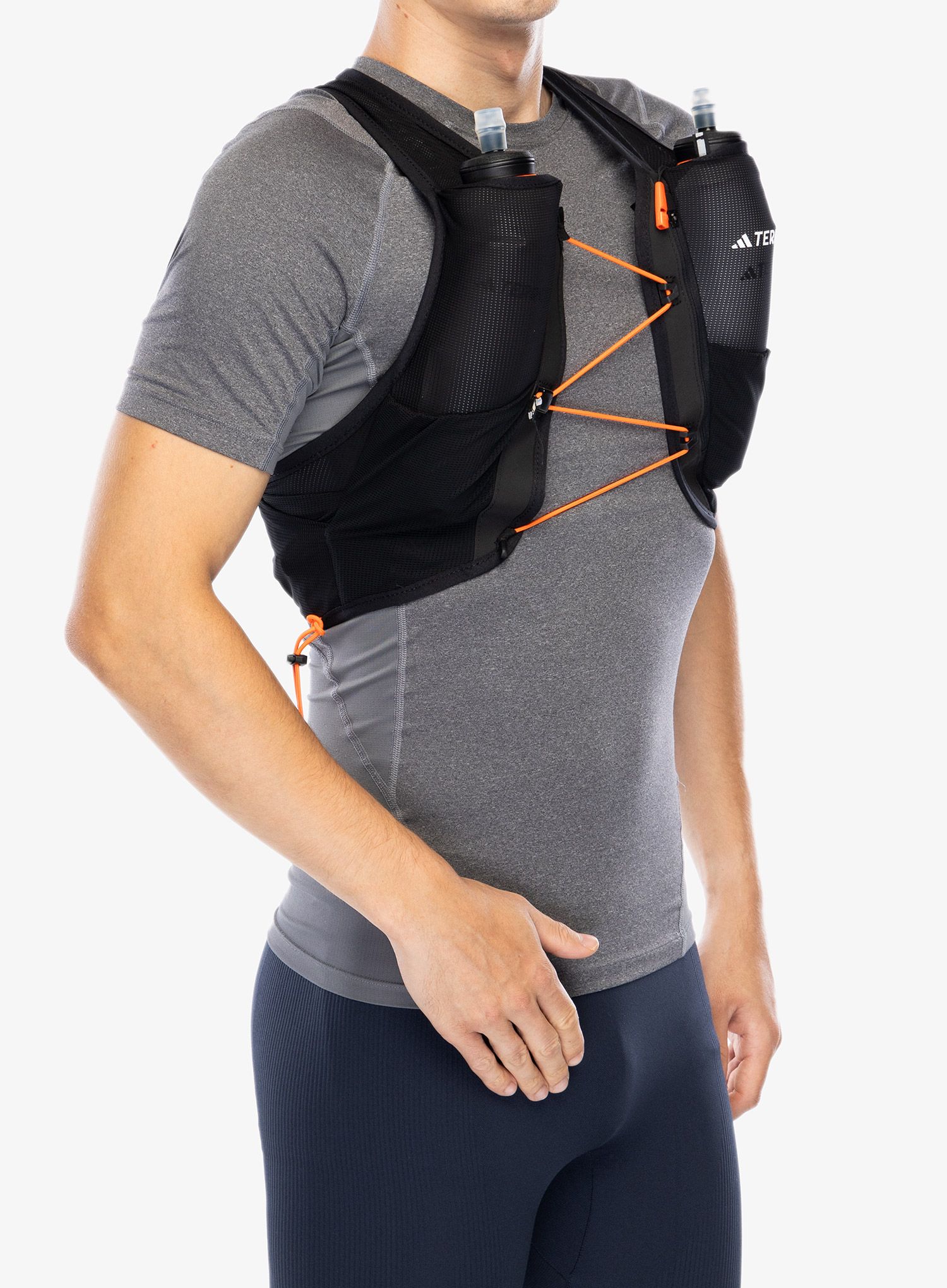 Běžecká vesta adidas TERREX Trail Running Techrock Vest 2,5 L - black