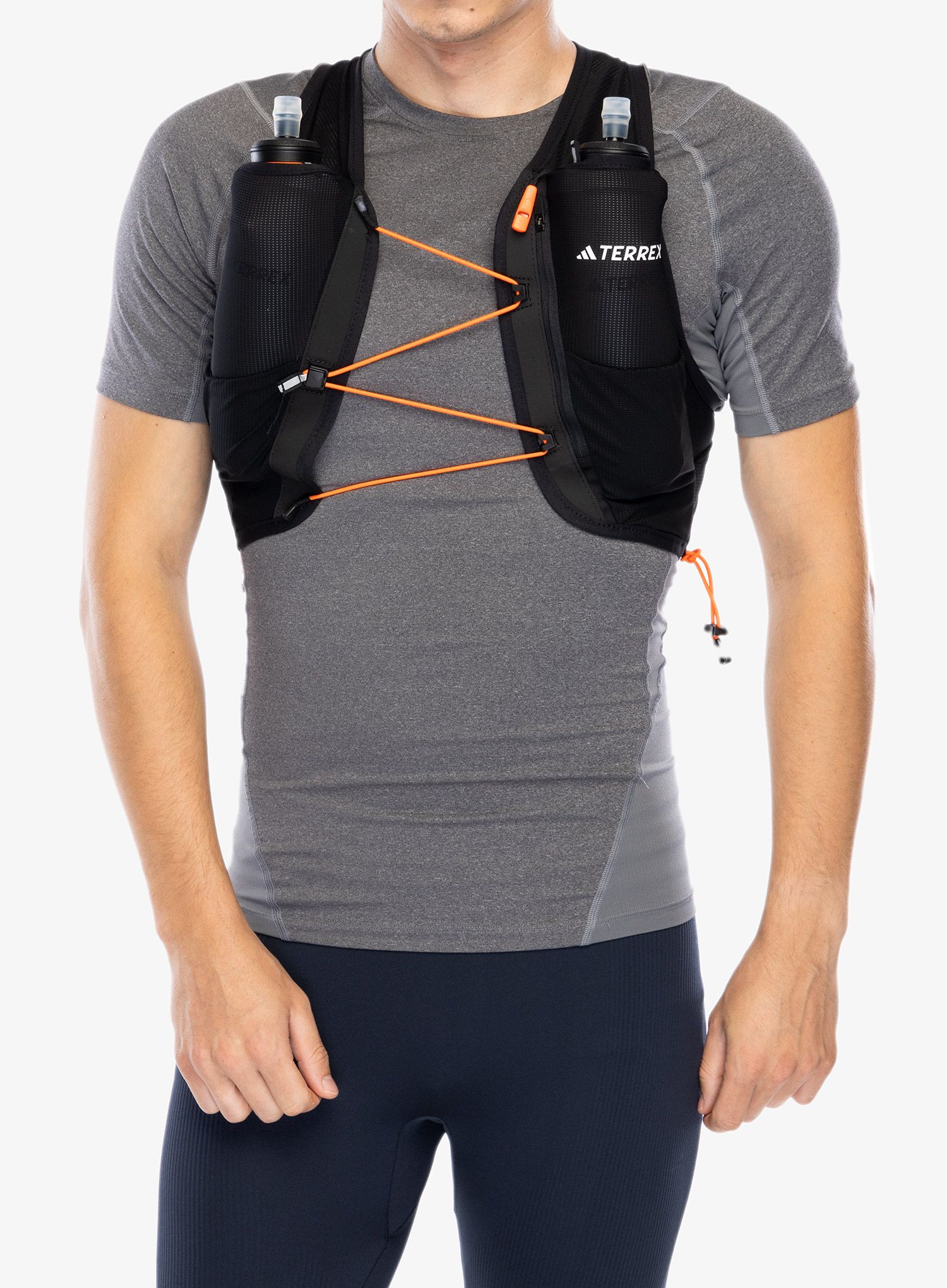 Běžecká vesta adidas TERREX Trail Running Techrock Vest 2,5 L - black