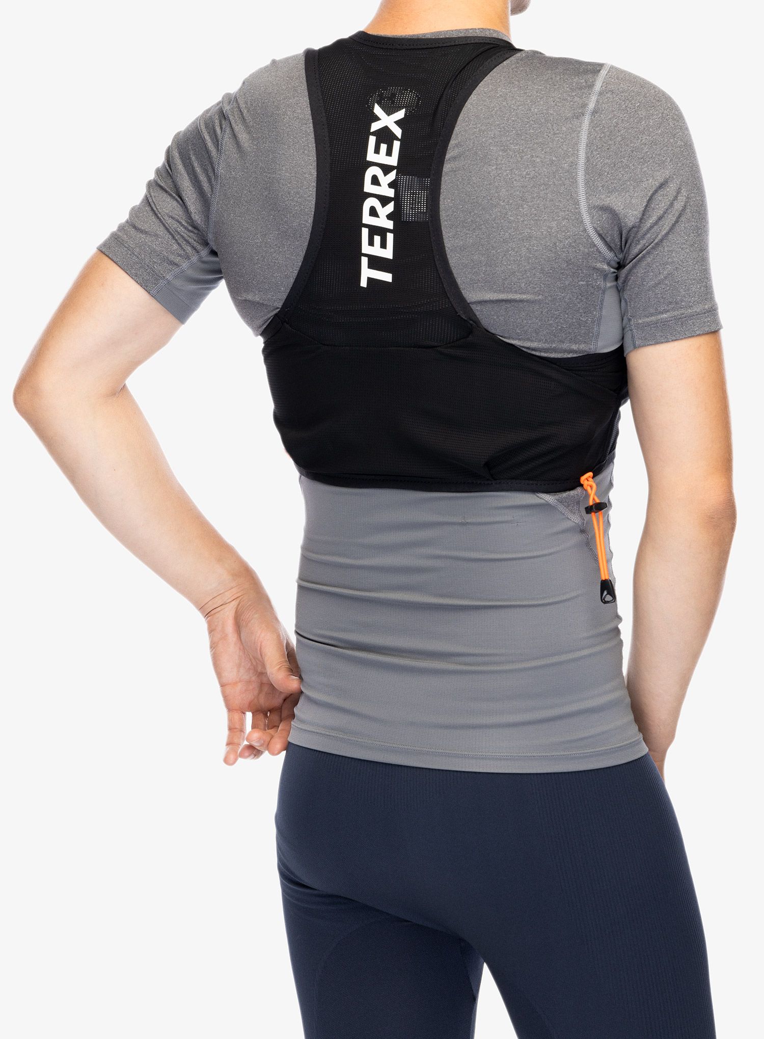 Běžecká vesta adidas TERREX Trail Running Techrock Vest 2,5 L - black
