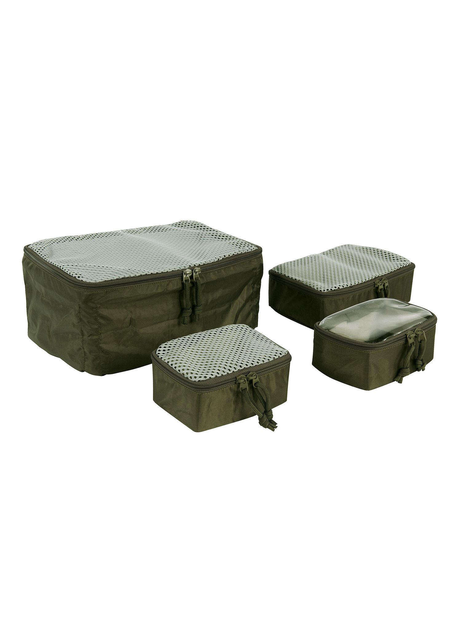 Sada organizérů Tasmanian Tiger Modular Pouch Set VL - olive