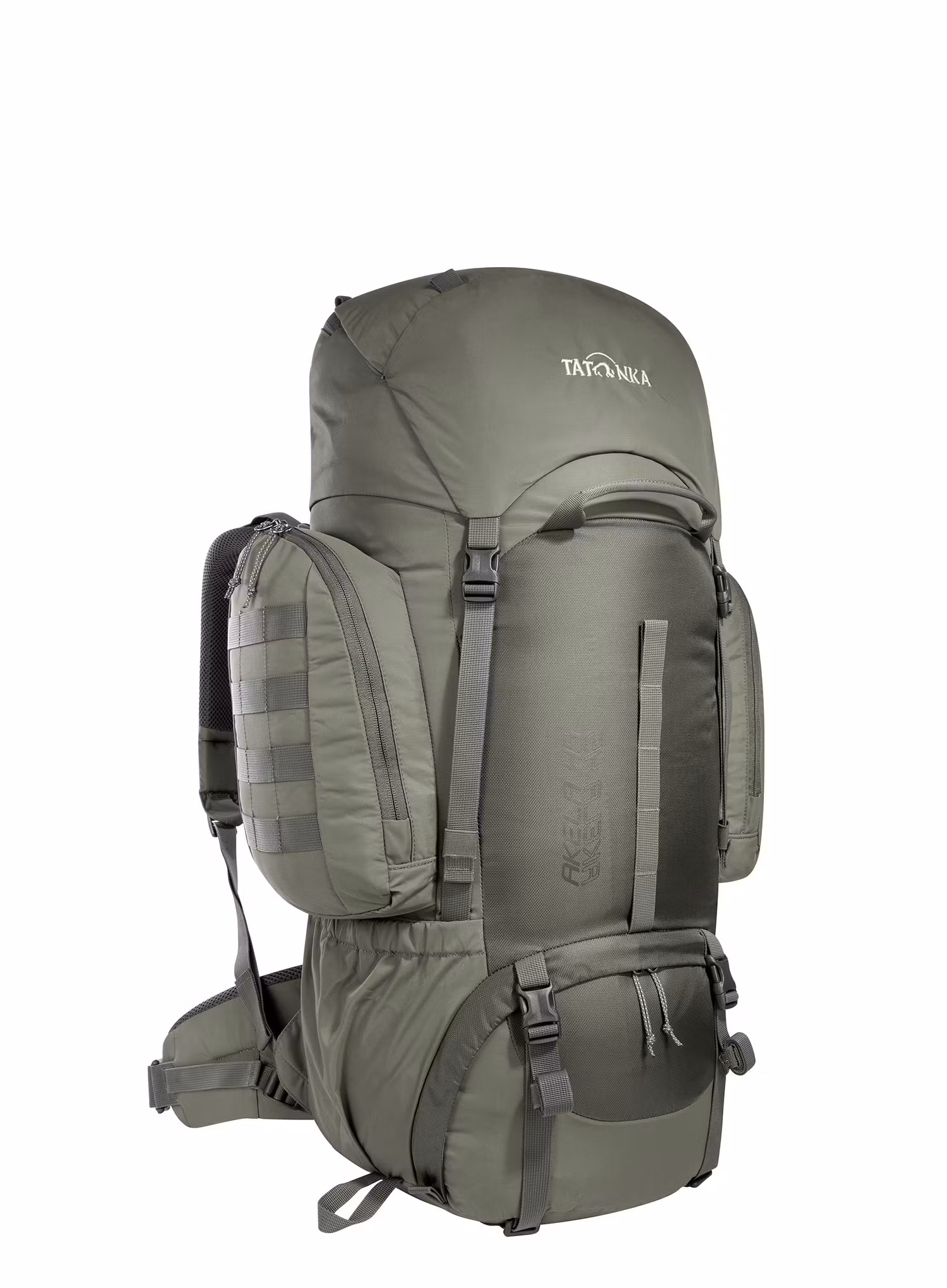 Trekový batoh Tatonka Akela 45 - stone grey/olive