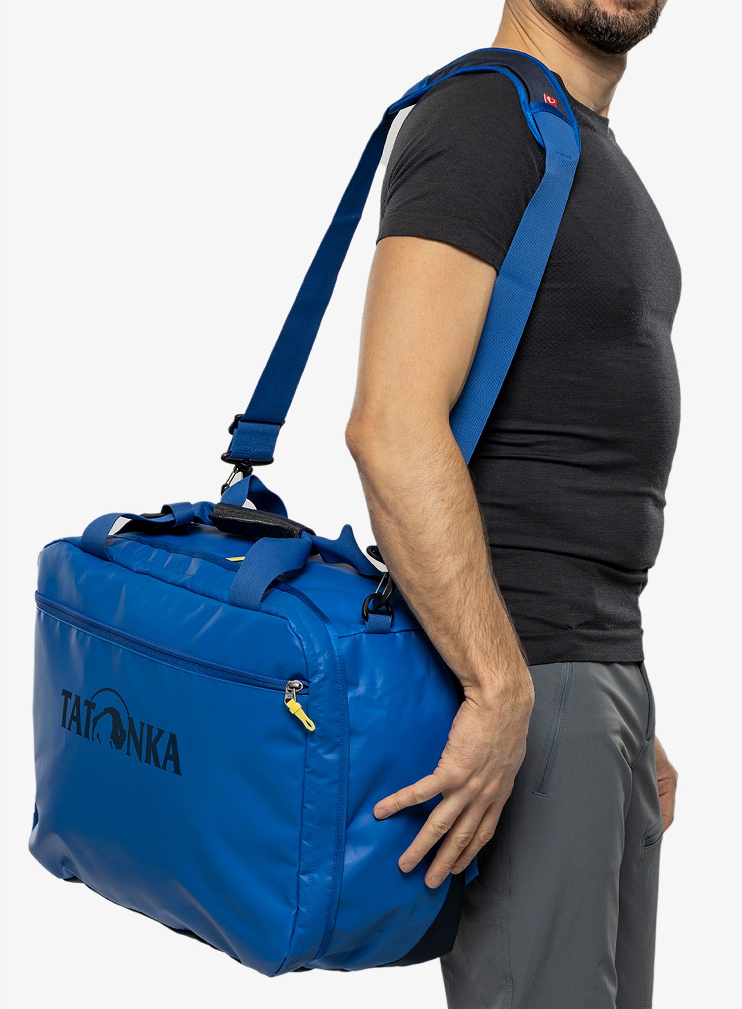 Taška na zavazadla Tatonka Flight Barrel - blue