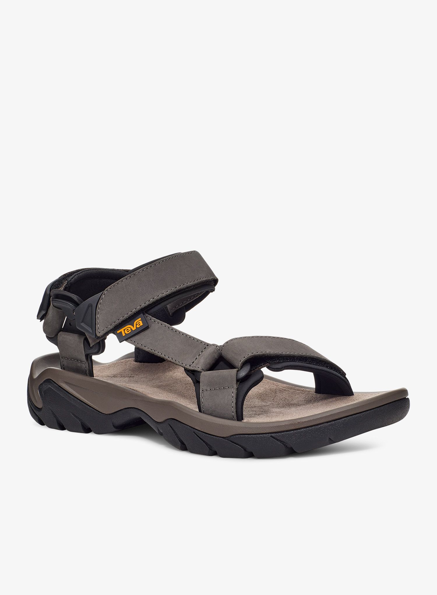 Turistické sandály Teva Terra Fi 5 Universal Leather - dark gull grey