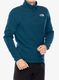 Fleece mikina The North Face 100 Glacier 1/4 Zip - midnight petrol