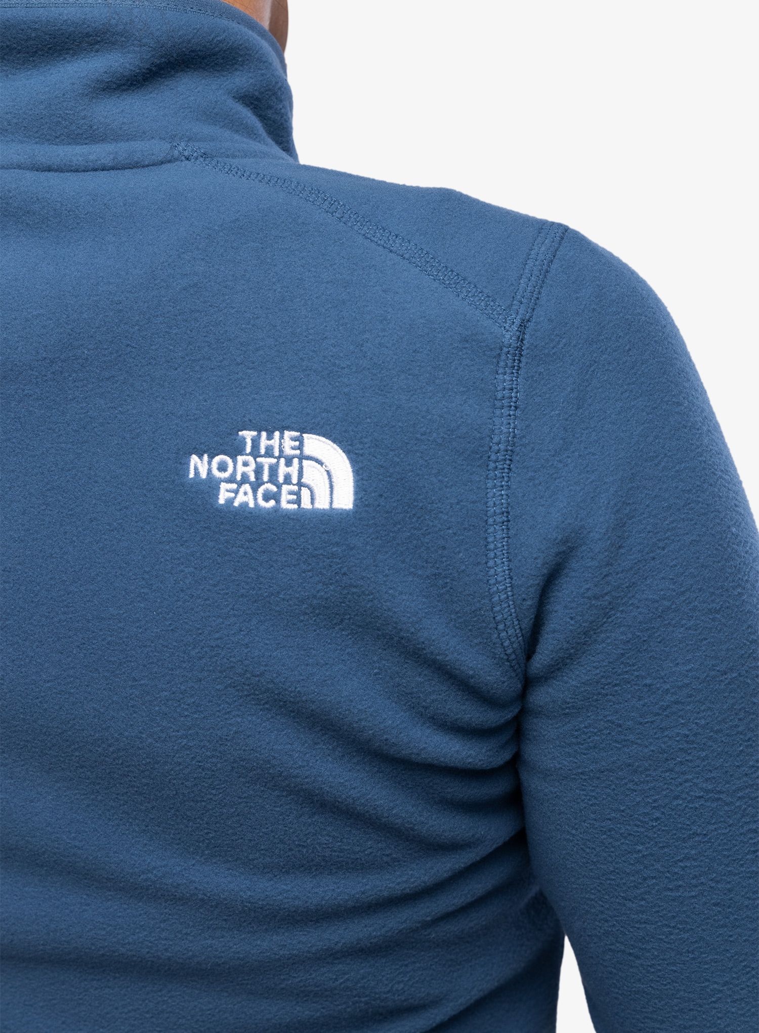 Fleece mikina dámská The North Face 100 Glacier 1/4 Zip - shady blue