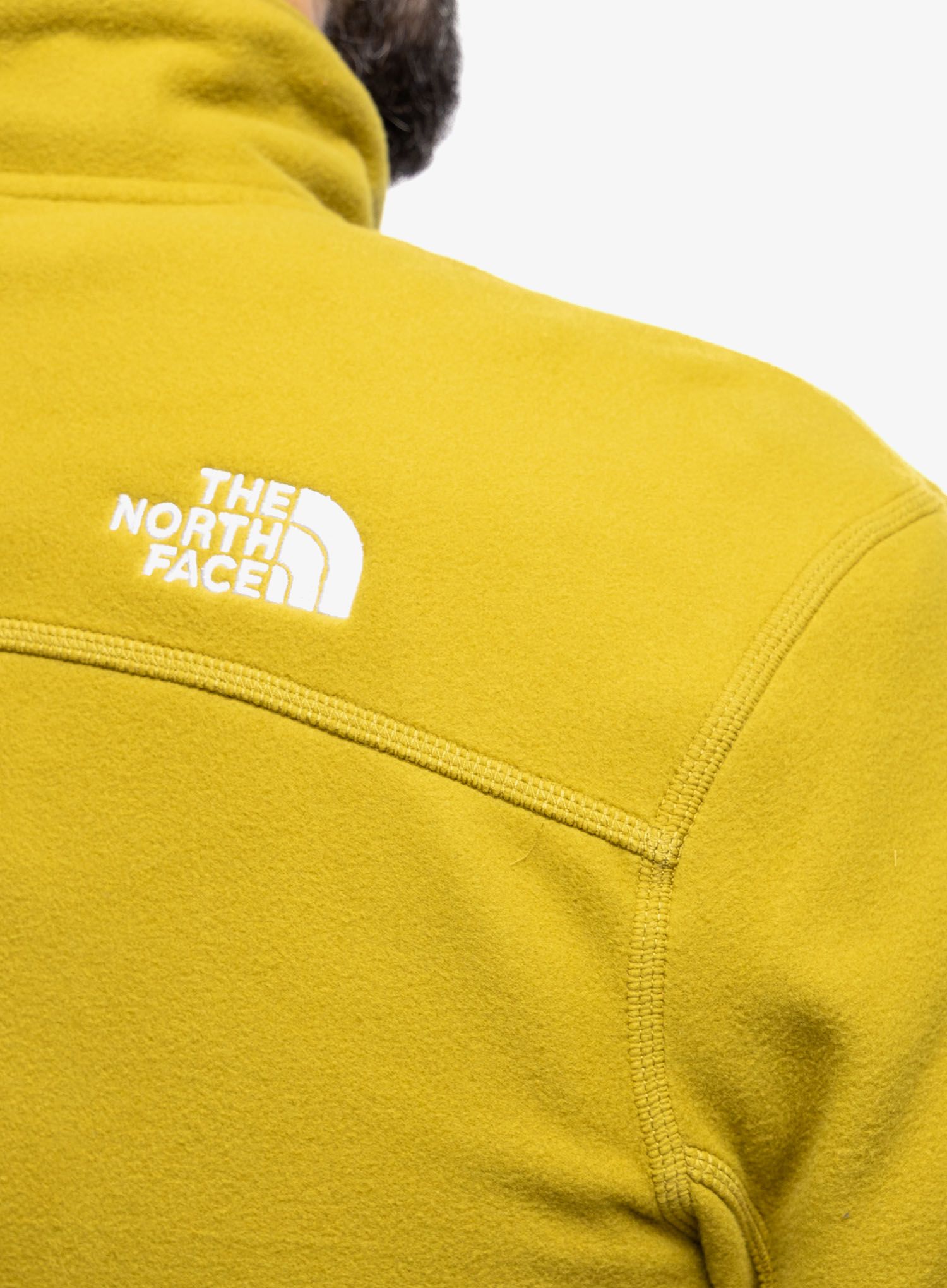 Fleece mikina The North Face 100 Glacier Full Zip - sulphur moss