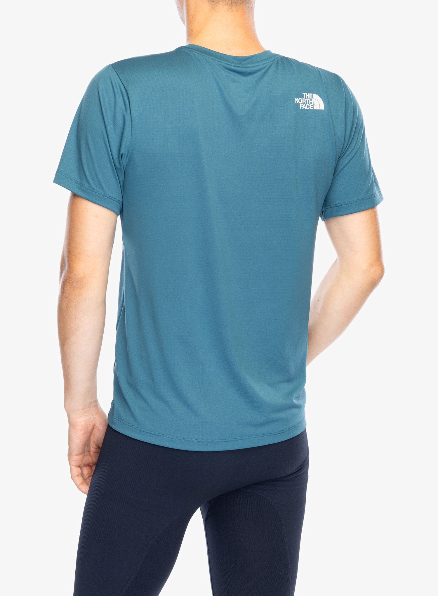 Sportovní tričko The North Face 24/7 S/S Tee Reg - mallard blue