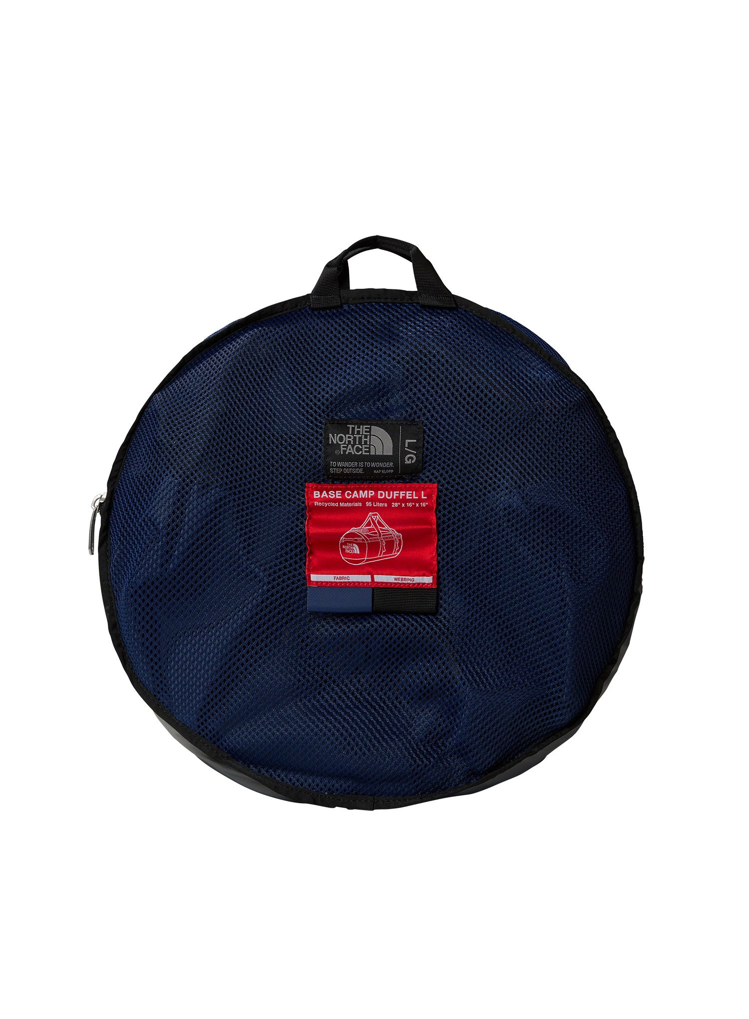 Cestovní taška The North Face Base Camp Duffel L - summit navy/tnf black