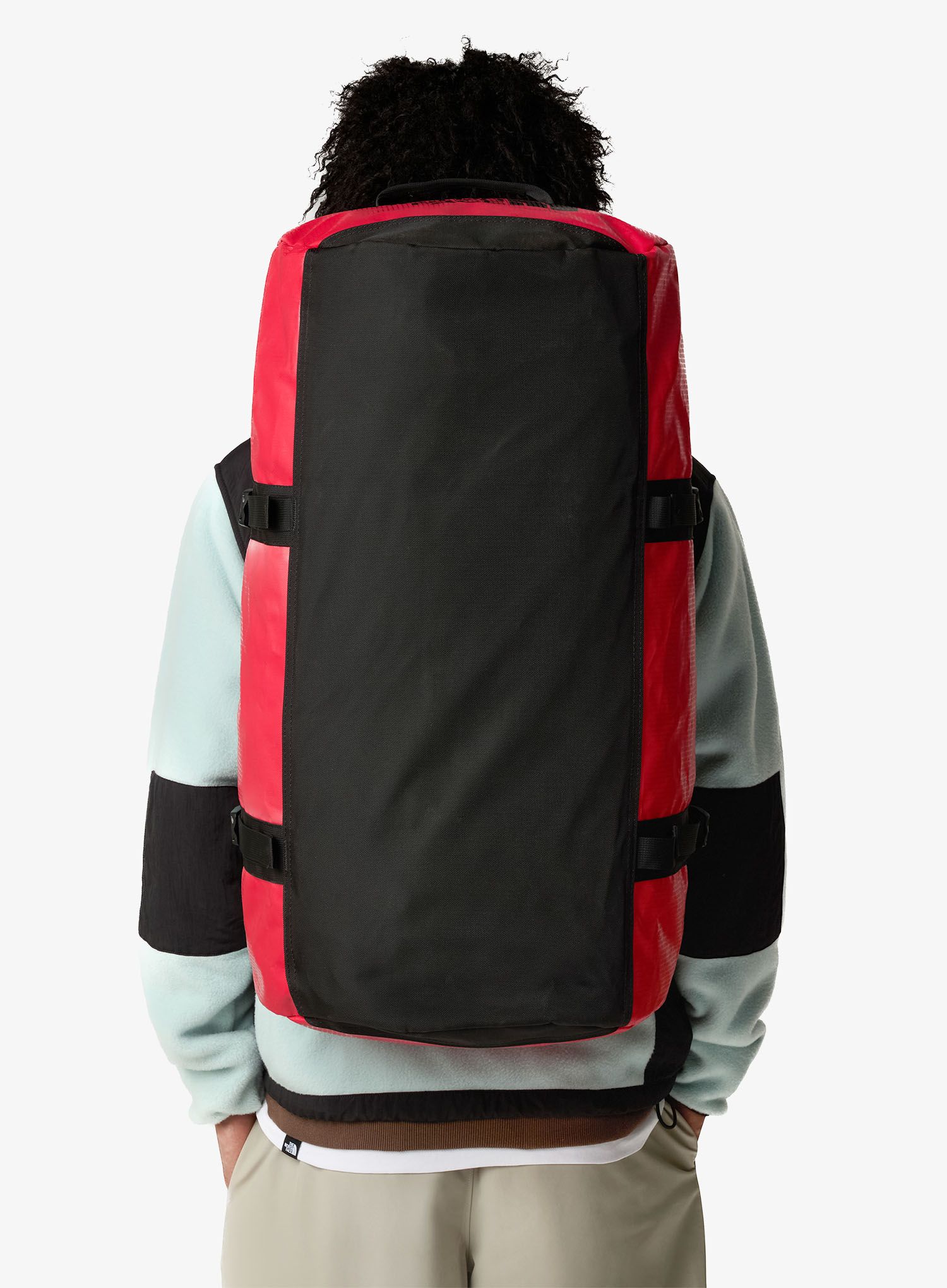 Cestovní taška The North Face Base Camp Duffel M - tnf red/tnf black
