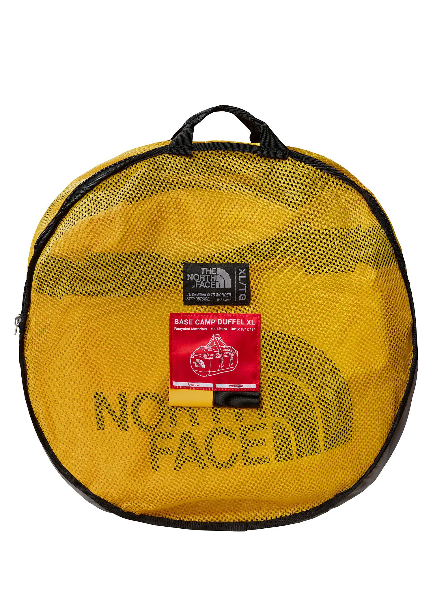 Cestovní taška The North Face Base Camp Duffel XL - summit gold/tnf black