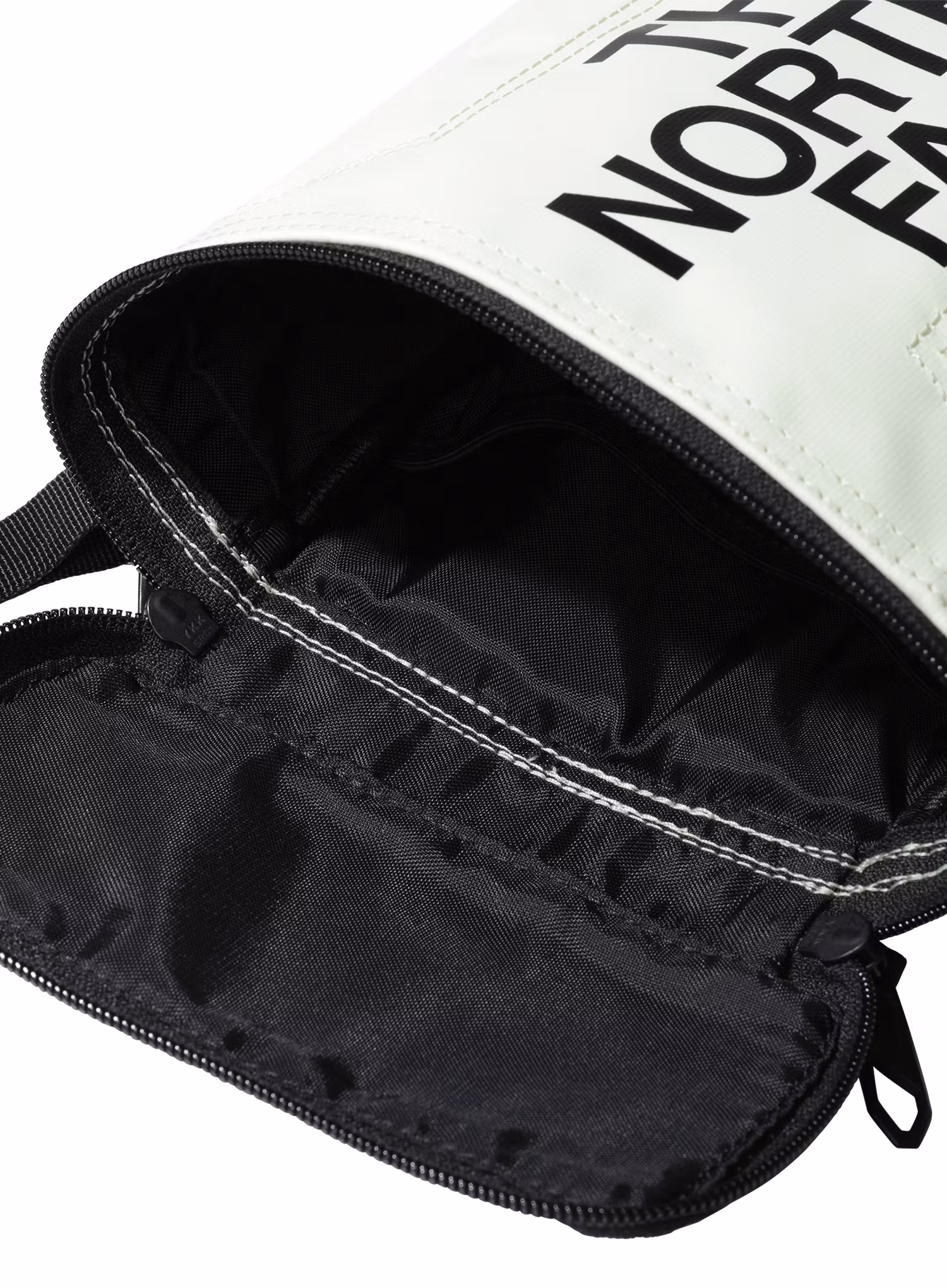 Kapsička na krk The North Face Base Camp Pouch - lime cream/black