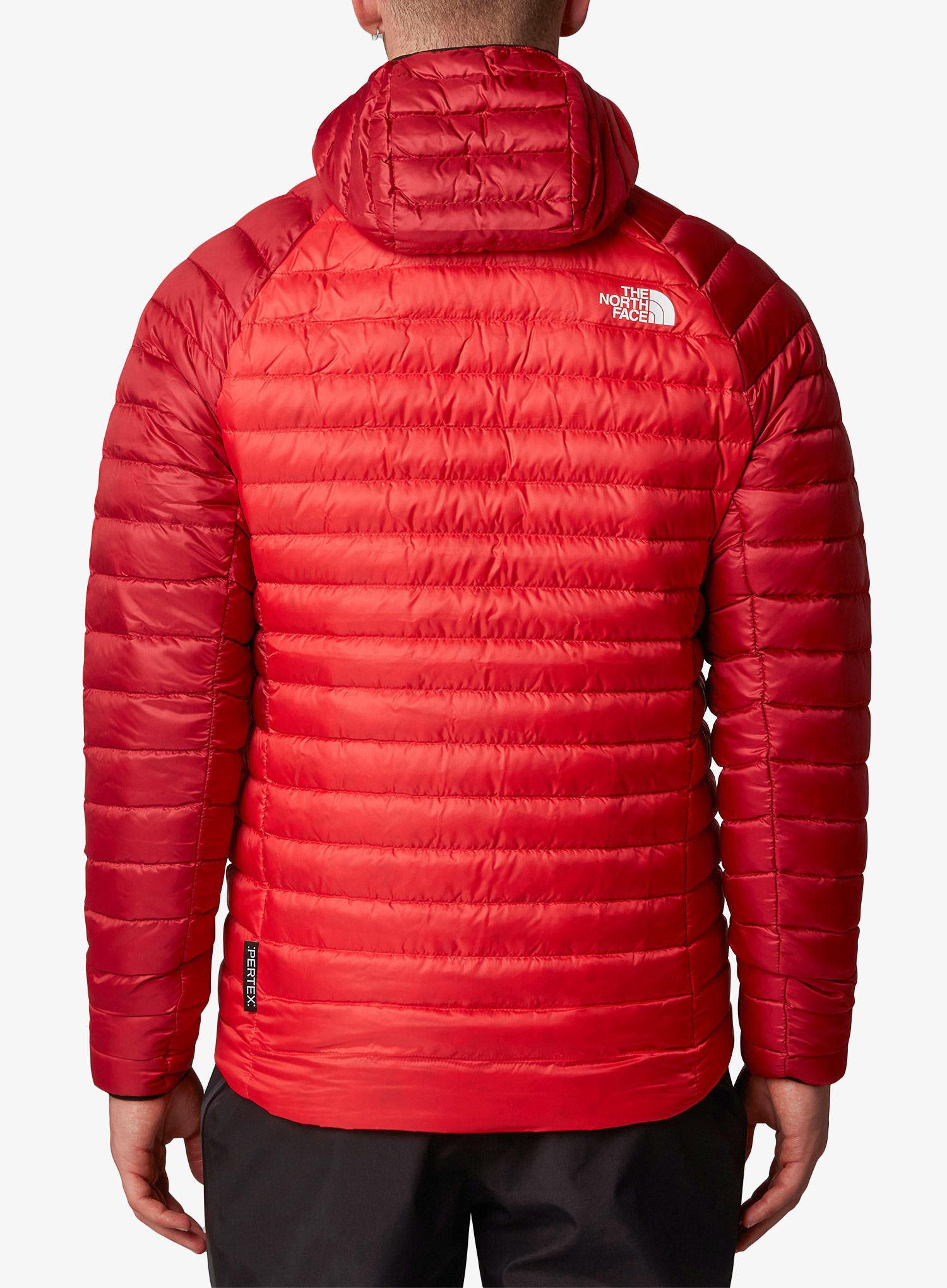 Péřová bunda The North Face Bettaforca Lt Down Hoodie - high risk red/garnet red