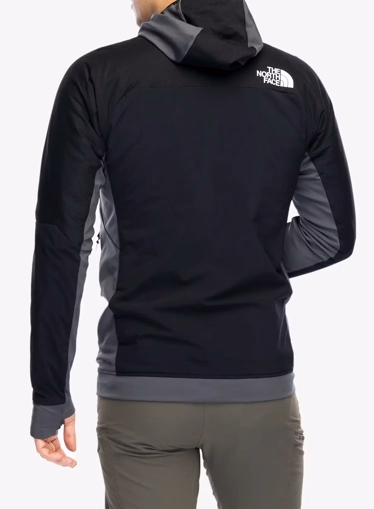 Hybridní bunda The North Face Binntal Hybrid Ventrix Hoodie - black/black/anthracite grey