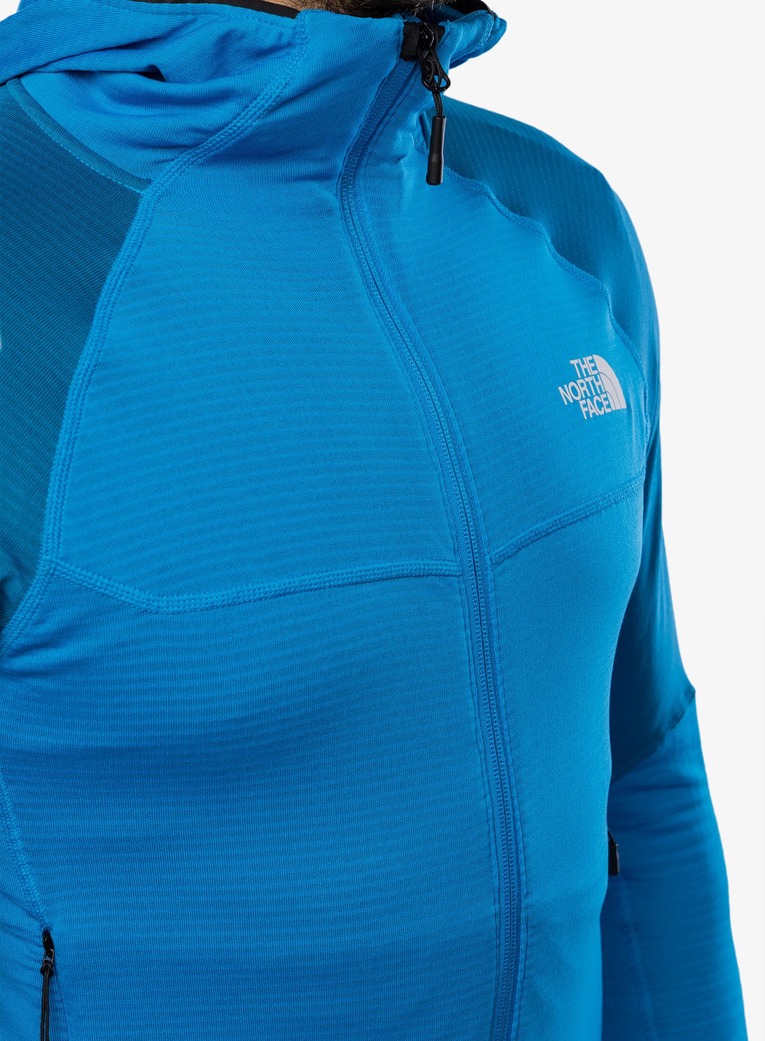 Mikina na lezení The North Face Bolt Polartec Hoodie - skyline blue/adriatic blue
