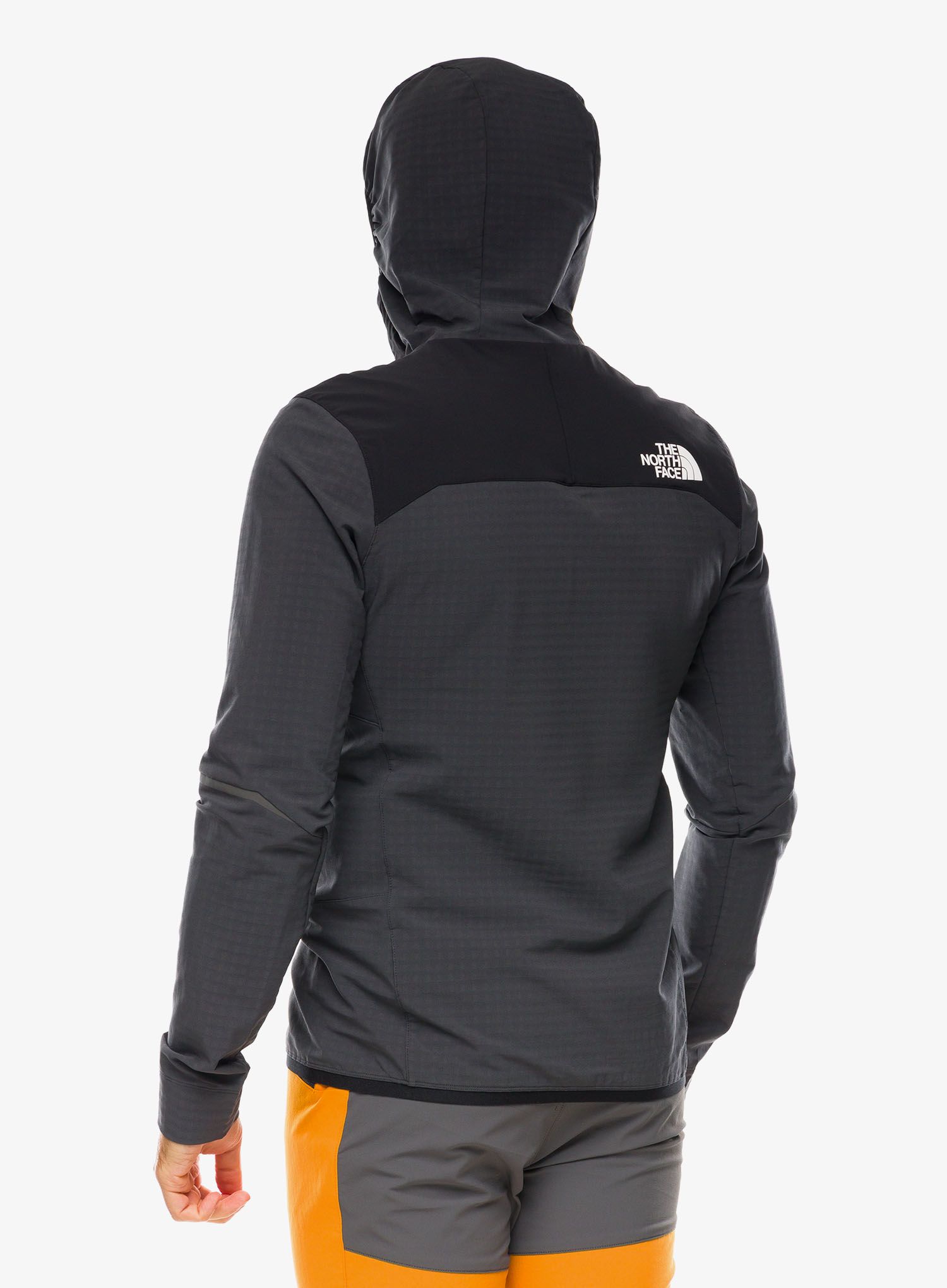 Bunda na skialpinismus The North Face Dawn Turn Hybrid Ventrix Midlayer - grey/orange