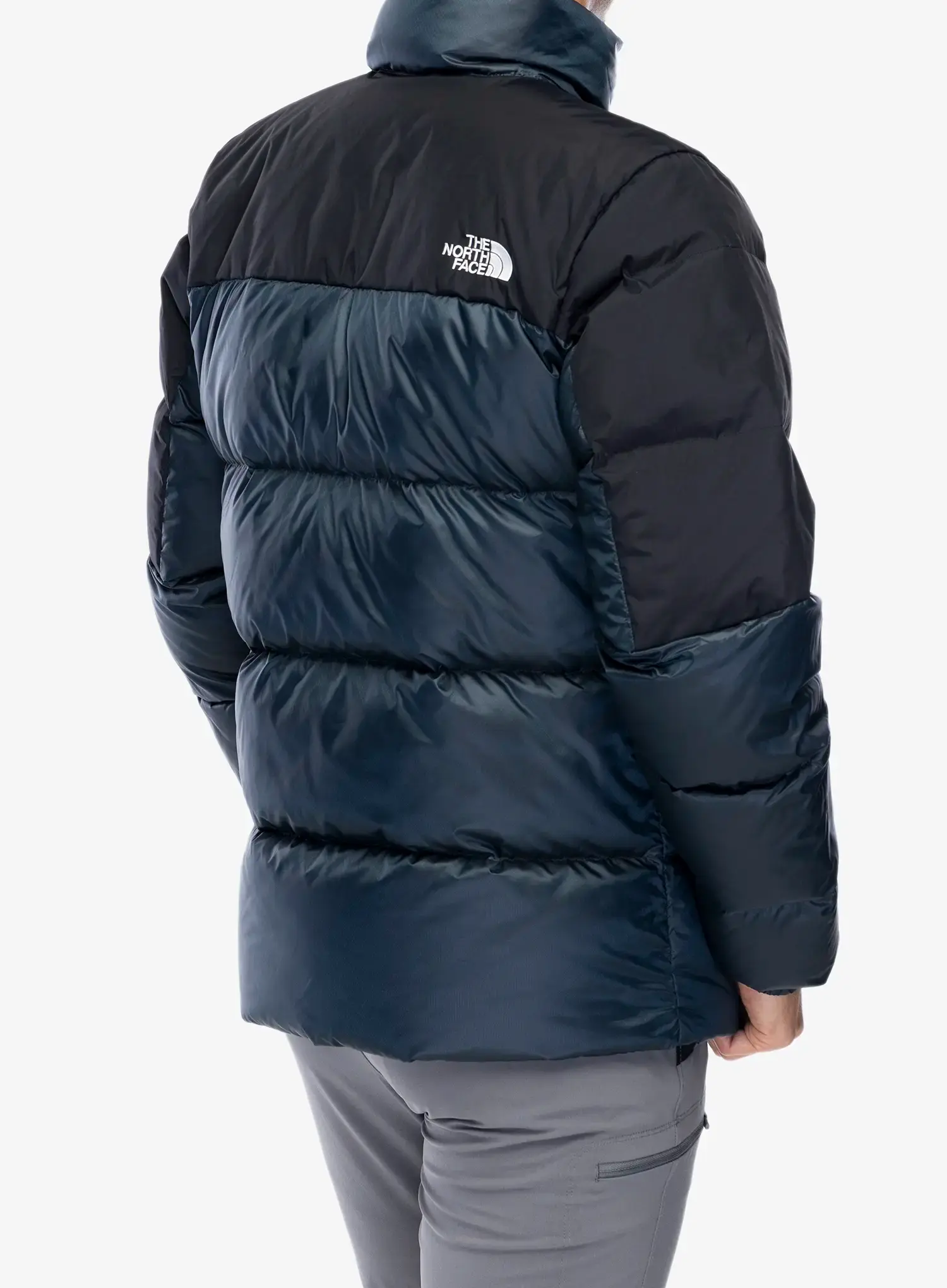 Péřová bunda The North Face Diablo Down 2.0 Jacket - shady blue black heather
