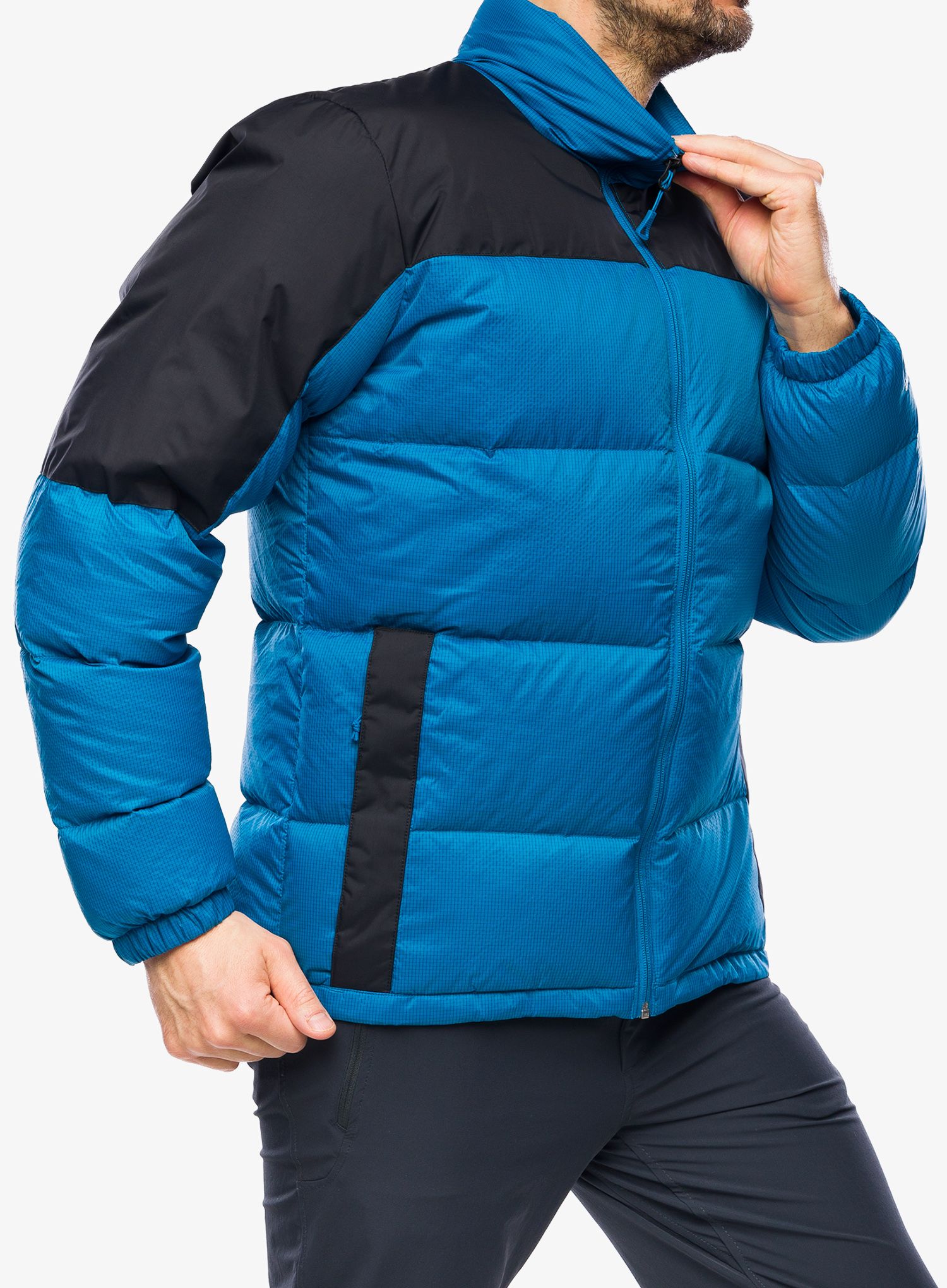 Péřová bunda The North Face Diablo Down Jacket - adriatic blue/tnf black