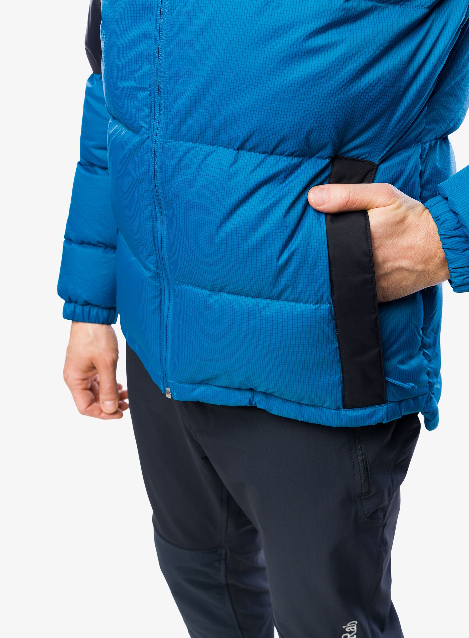 Péřová bunda The North Face Diablo Down Jacket - adriatic blue/tnf black