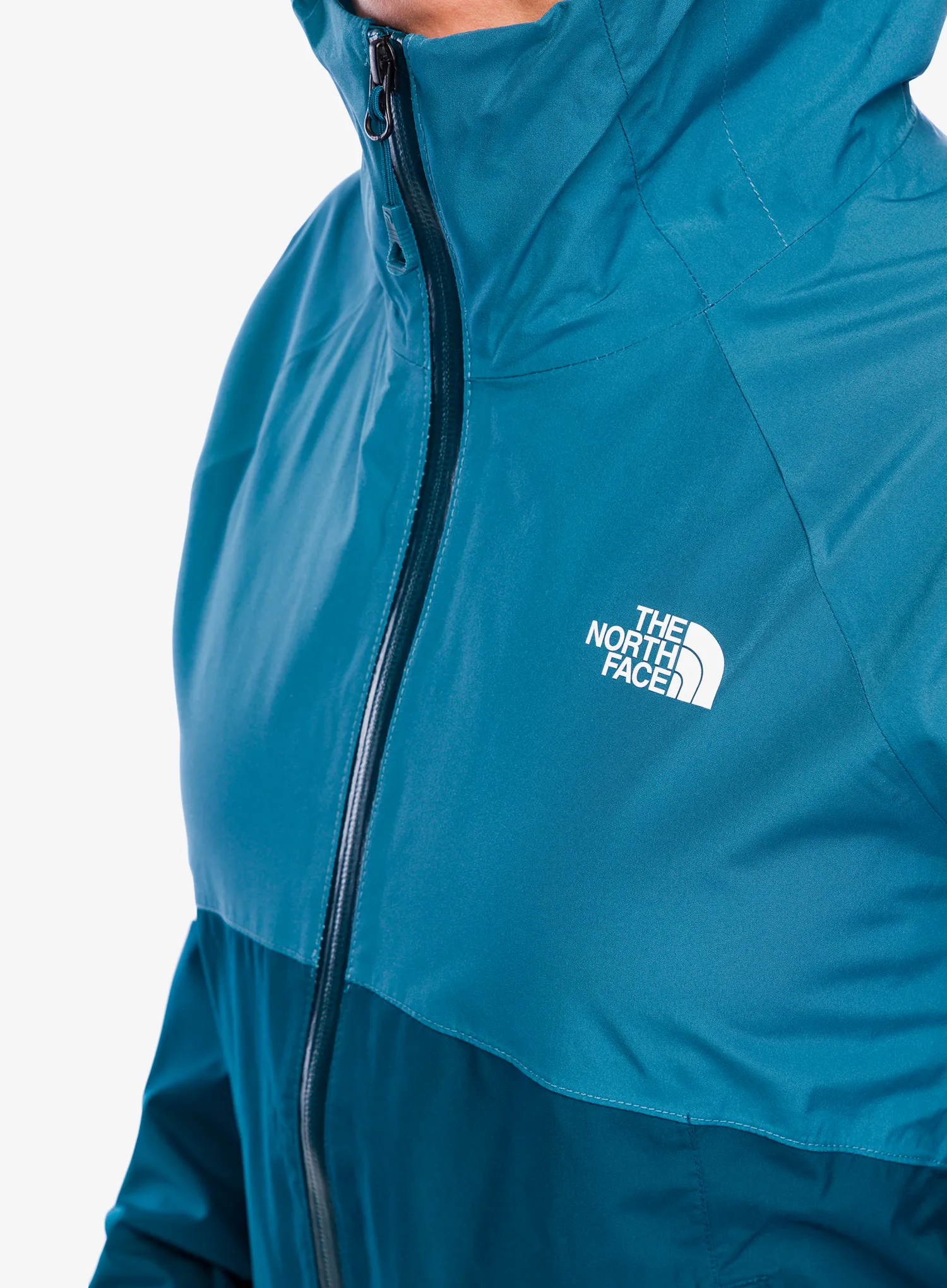 Dámská bunda do deště The North Face Diablo Dynamic Zip-In Jacket - mallard blue/midnight petrol