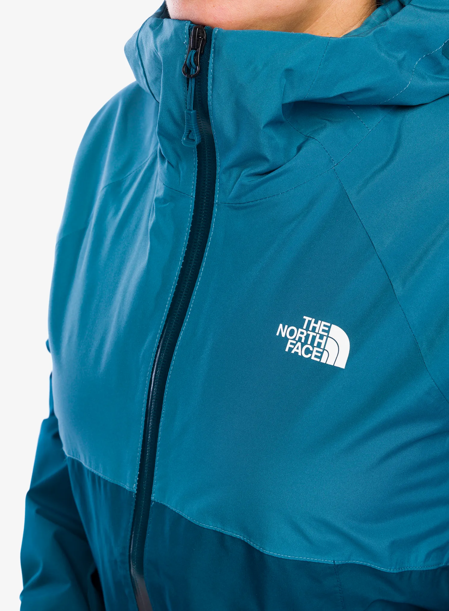 Dámská bunda do deště The North Face Diablo Dynamic Zip-In Jacket - mallard blue/midnight petrol