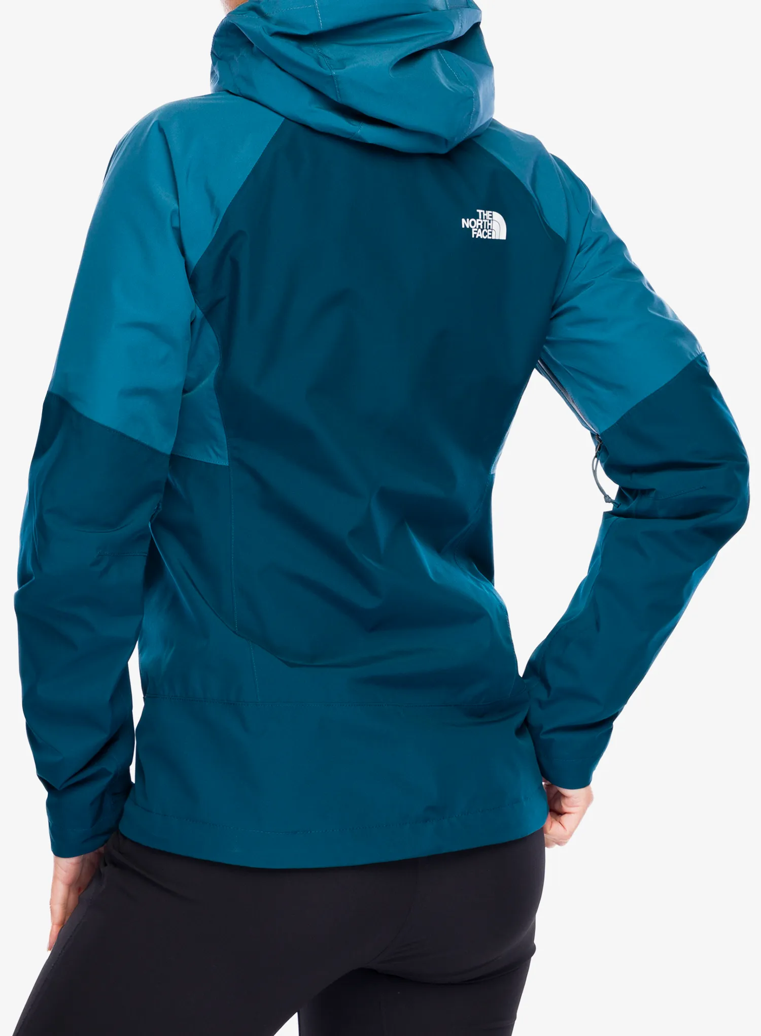 Dámská bunda do deště The North Face Diablo Dynamic Zip-In Jacket - mallard blue/midnight petrol