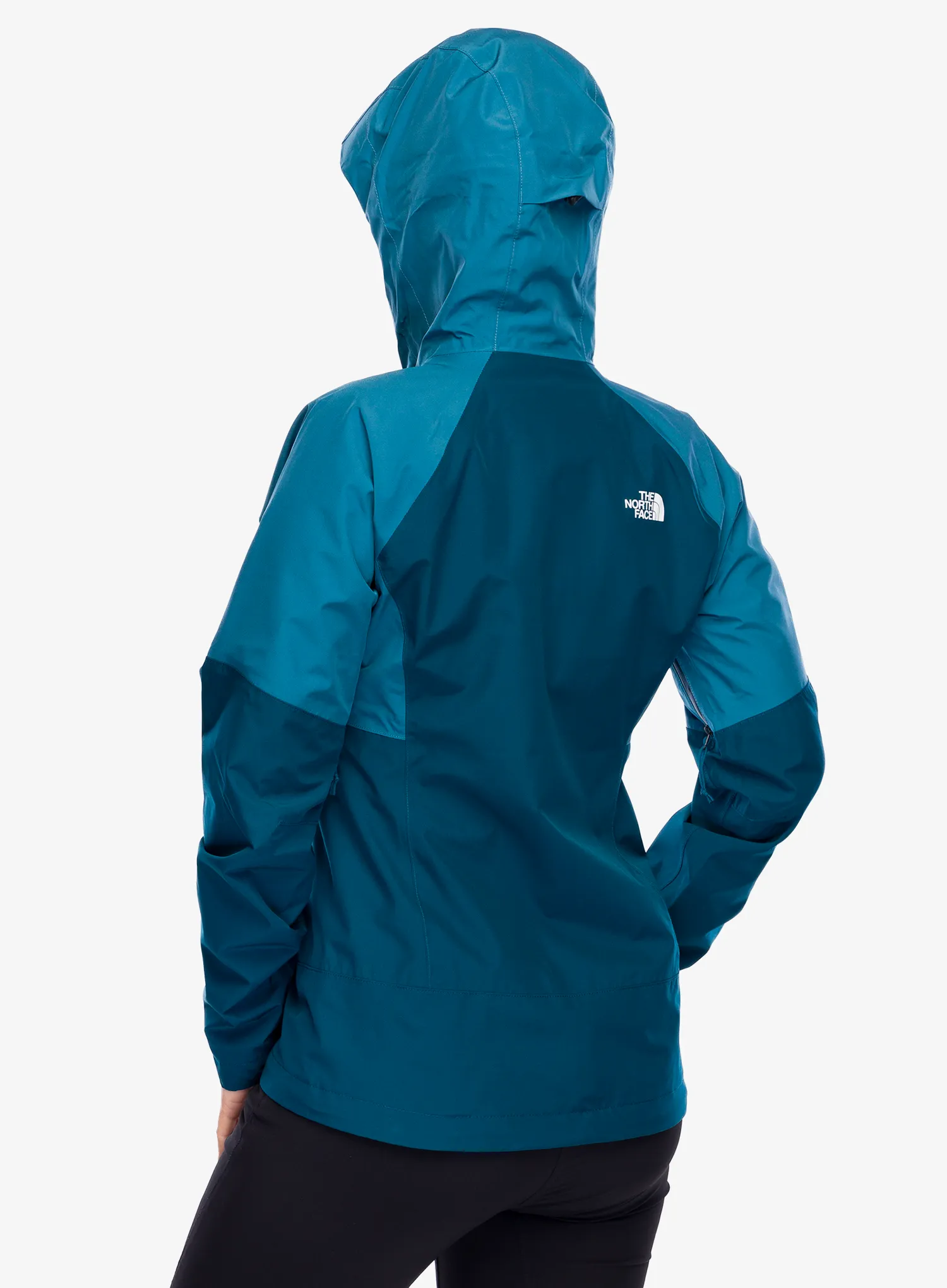 Dámská bunda do deště The North Face Diablo Dynamic Zip-In Jacket - mallard blue/midnight petrol