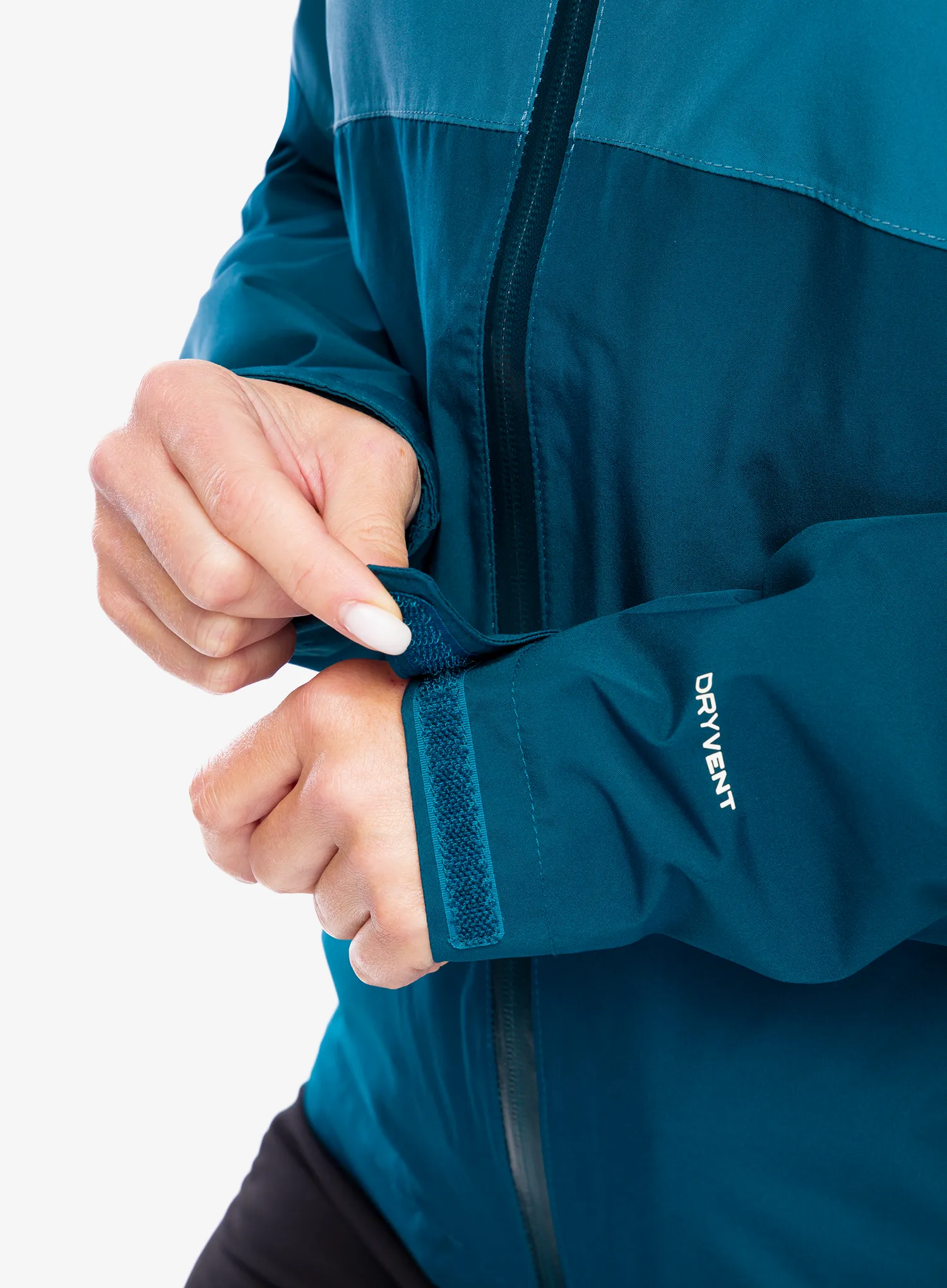 Dámská bunda do deště The North Face Diablo Dynamic Zip-In Jacket - mallard blue/midnight petrol