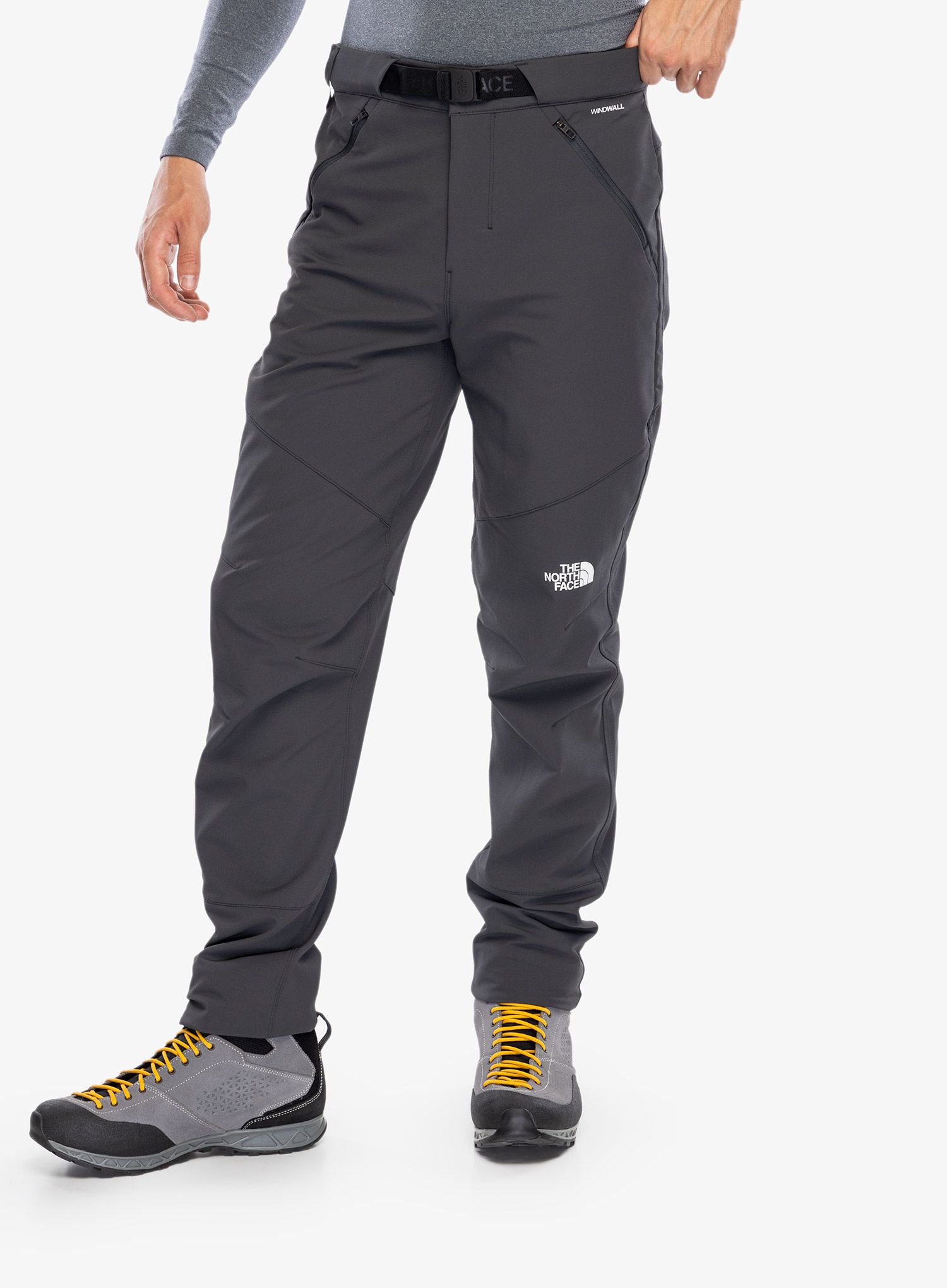 Softshell kalhoty The North Face Diablo Reg Tapered Pant - asphalt grey