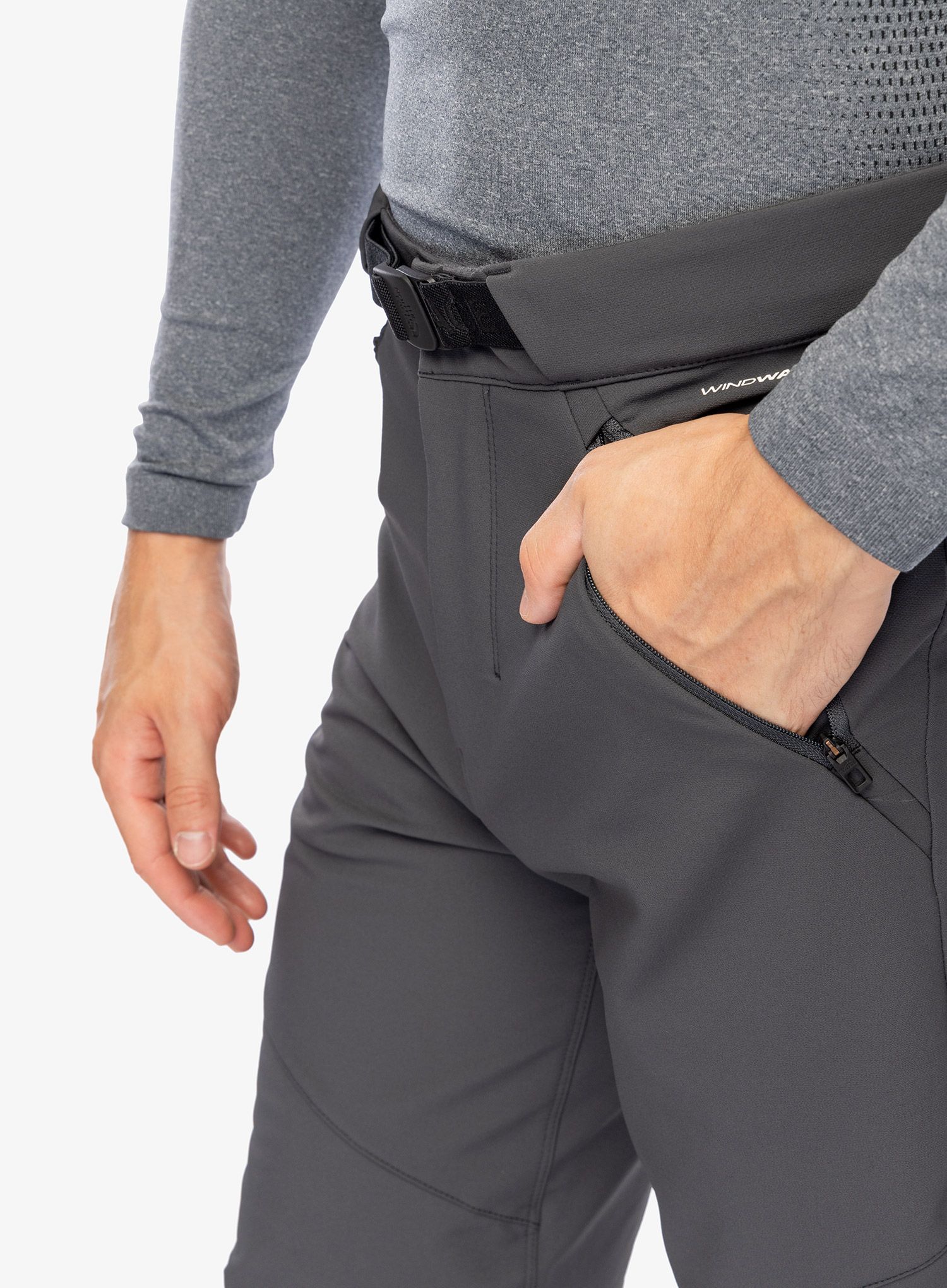 Softshell kalhoty The North Face Diablo Reg Tapered Pant - asphalt grey