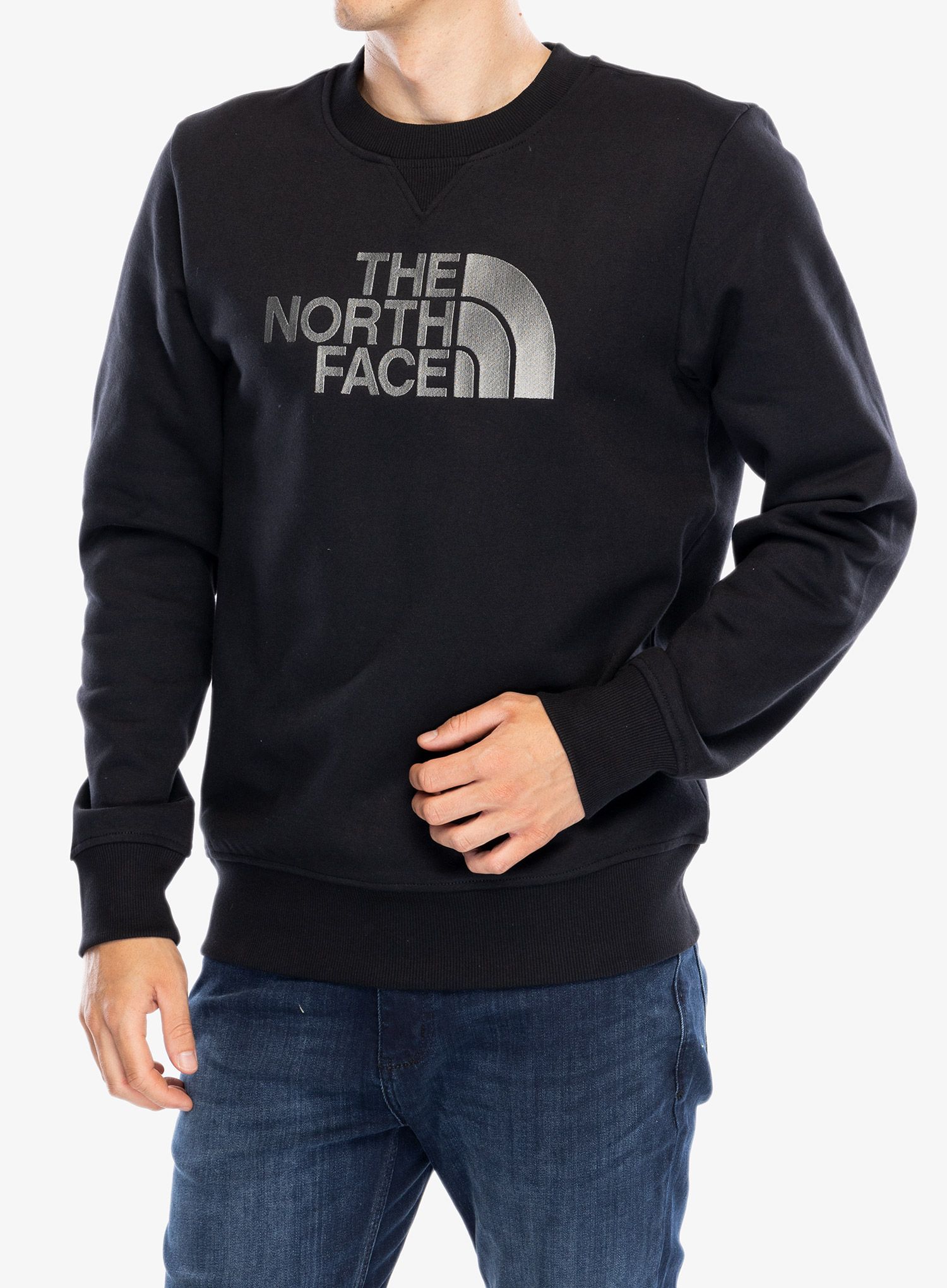 Mikina bez kapuce The North Face Drew Peak Crew - tnf black