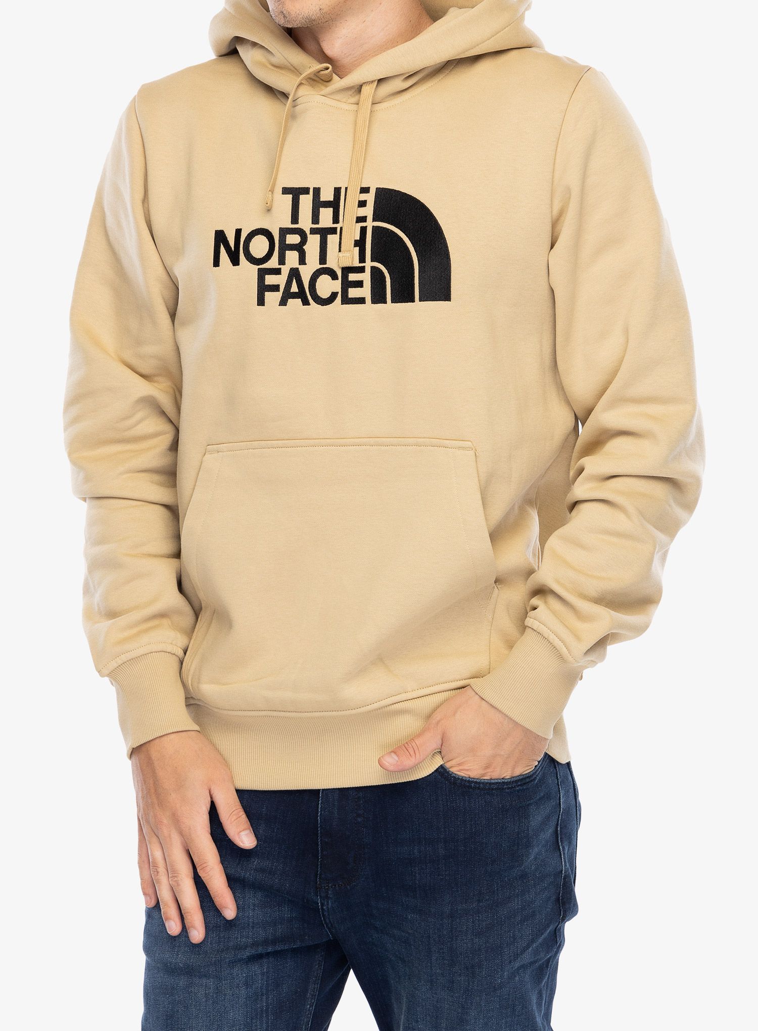 Mikina s kapucí The North Face Drew Peak Pullover Hoodie - khaki stone