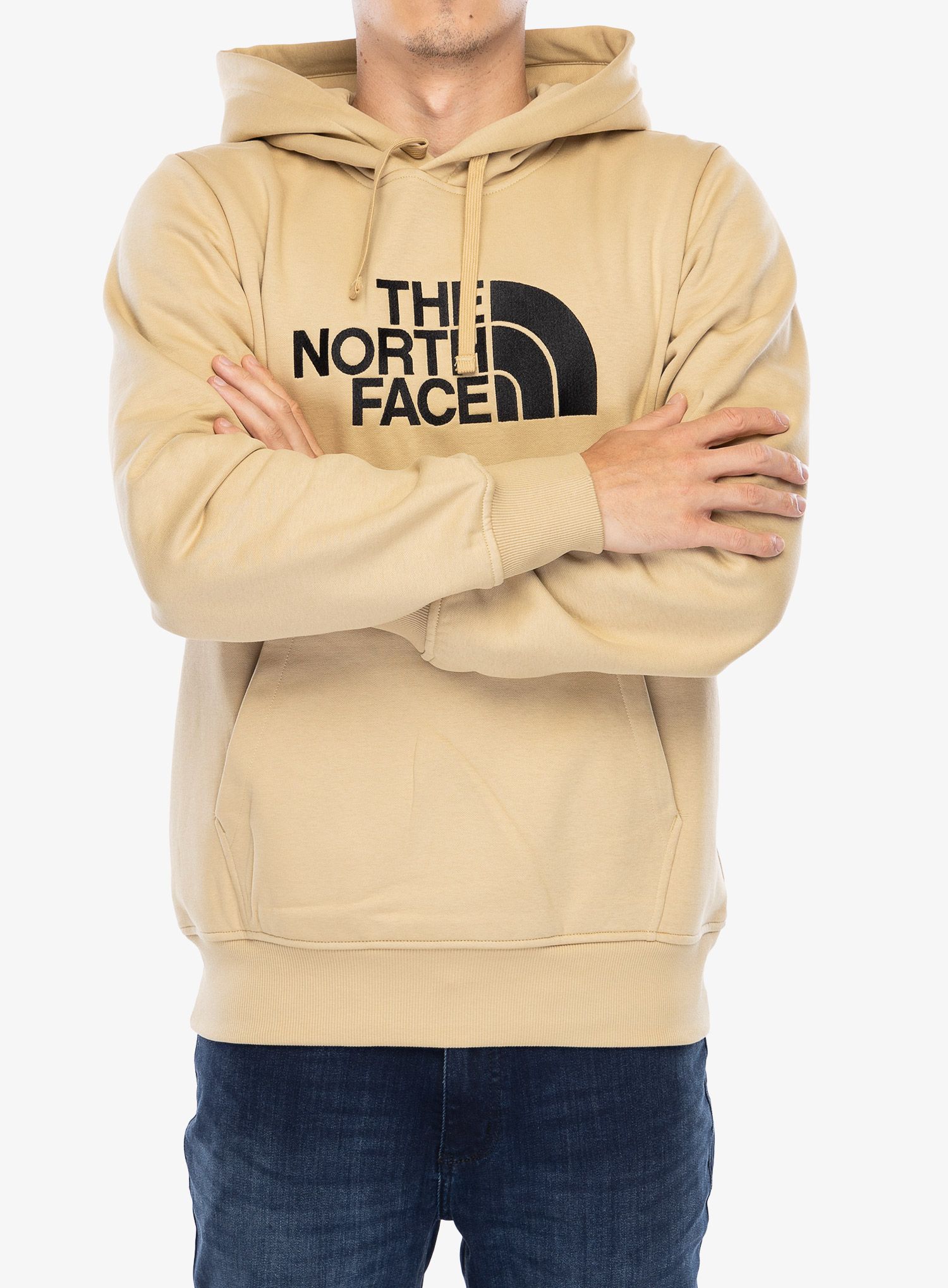 Mikina s kapucí The North Face Drew Peak Pullover Hoodie - khaki stone