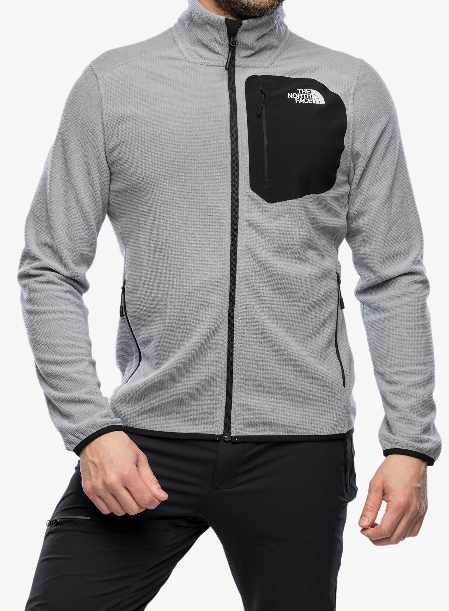 Fleece mikina The North Face Experit Grid Fleece