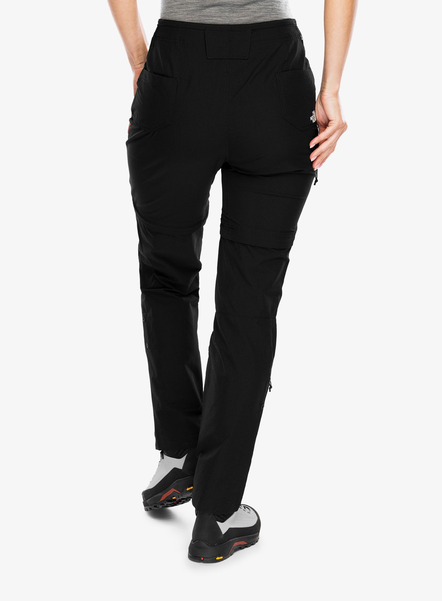 Dámské kalhoty The North Face Exploration Conv Reg Straight Pant - tnf black