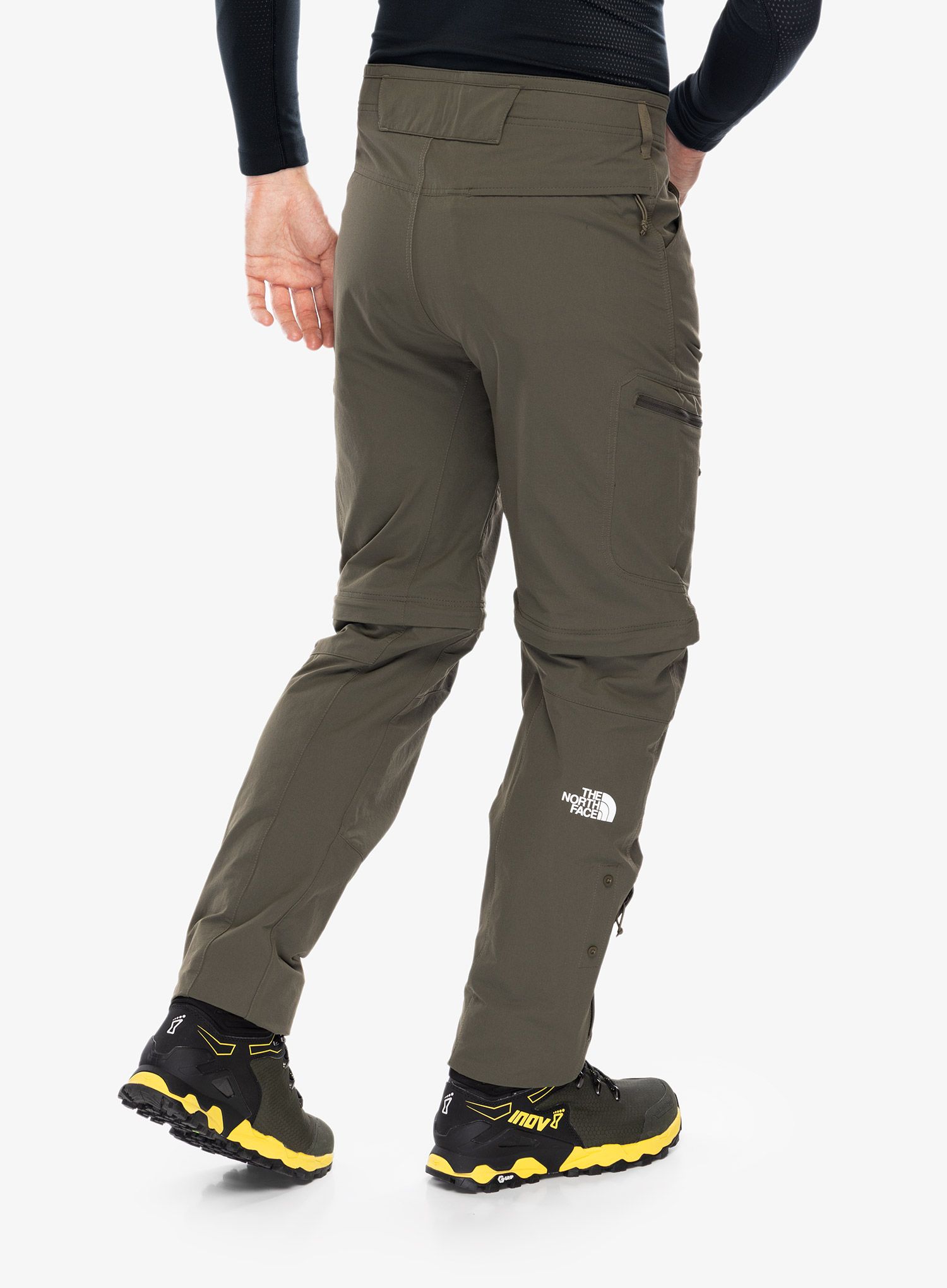 Turistické kalhoty The North Face Exploration Conv Reg Tapered Pant Eu - new taupe green
