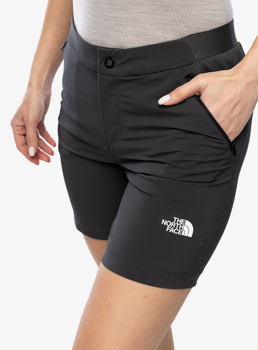 Turistické kraťasy dámské The North Face Felik Slim Tapered Short - grey/black