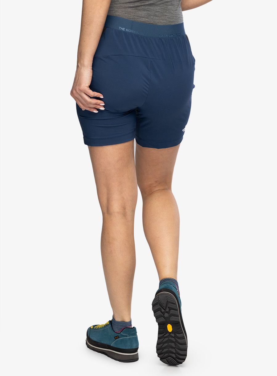 Kraťasy dámské The North Face Felik Slim Tapered Short - shady blue/tnf black