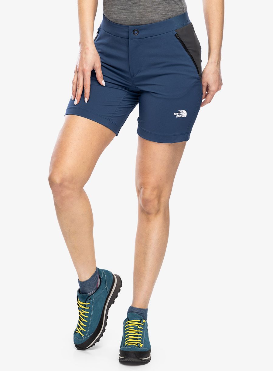 Kraťasy dámské The North Face Felik Slim Tapered Short - shady blue/tnf black