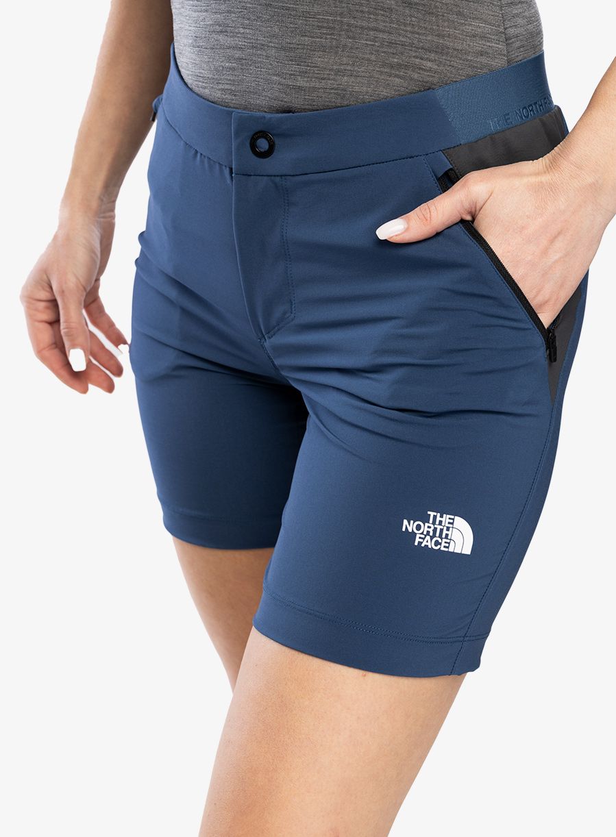 Kraťasy dámské The North Face Felik Slim Tapered Short - shady blue/tnf black