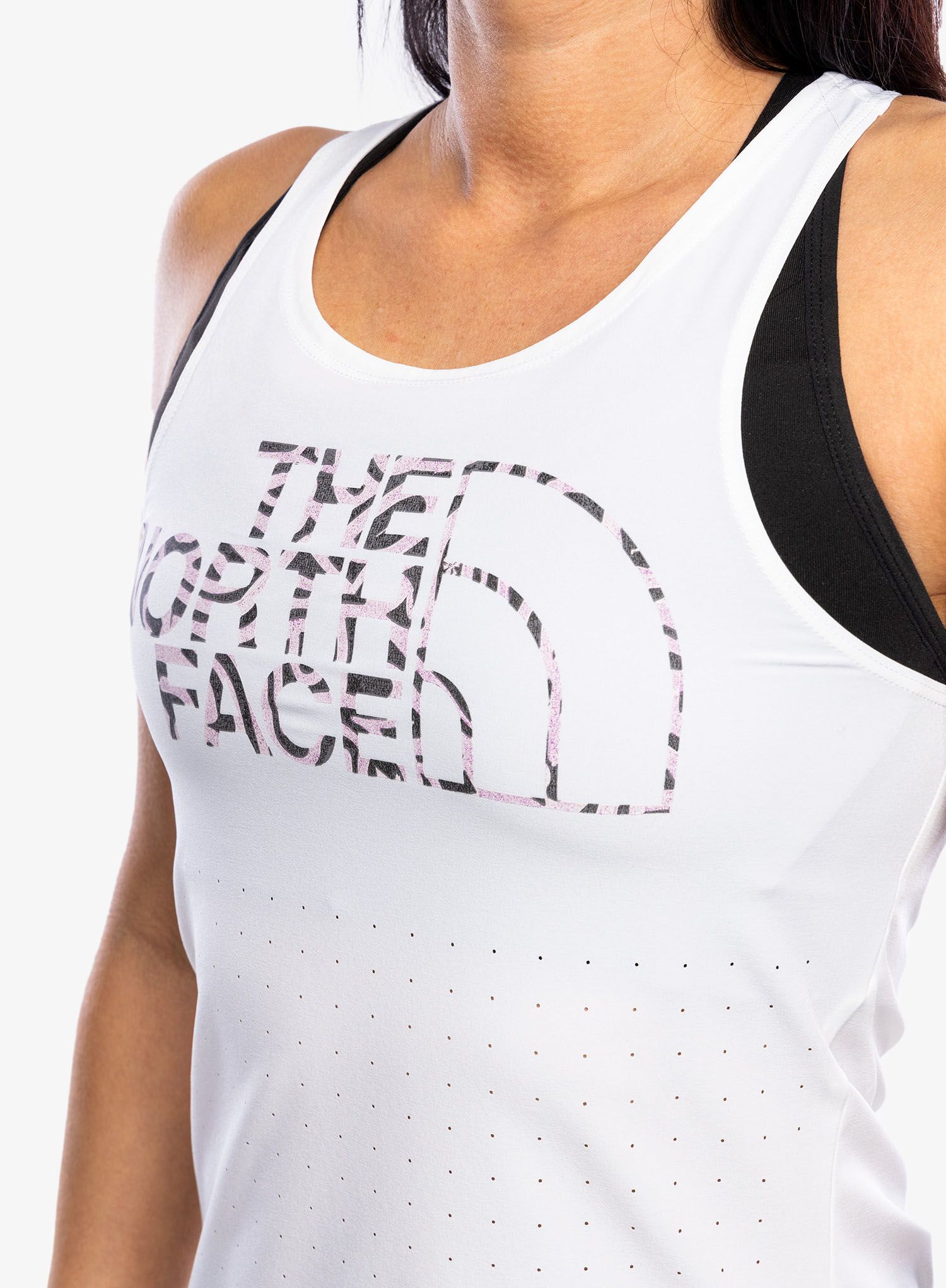 Dámský běžecký top The North Face Flight Weightless Tank - wht/fog