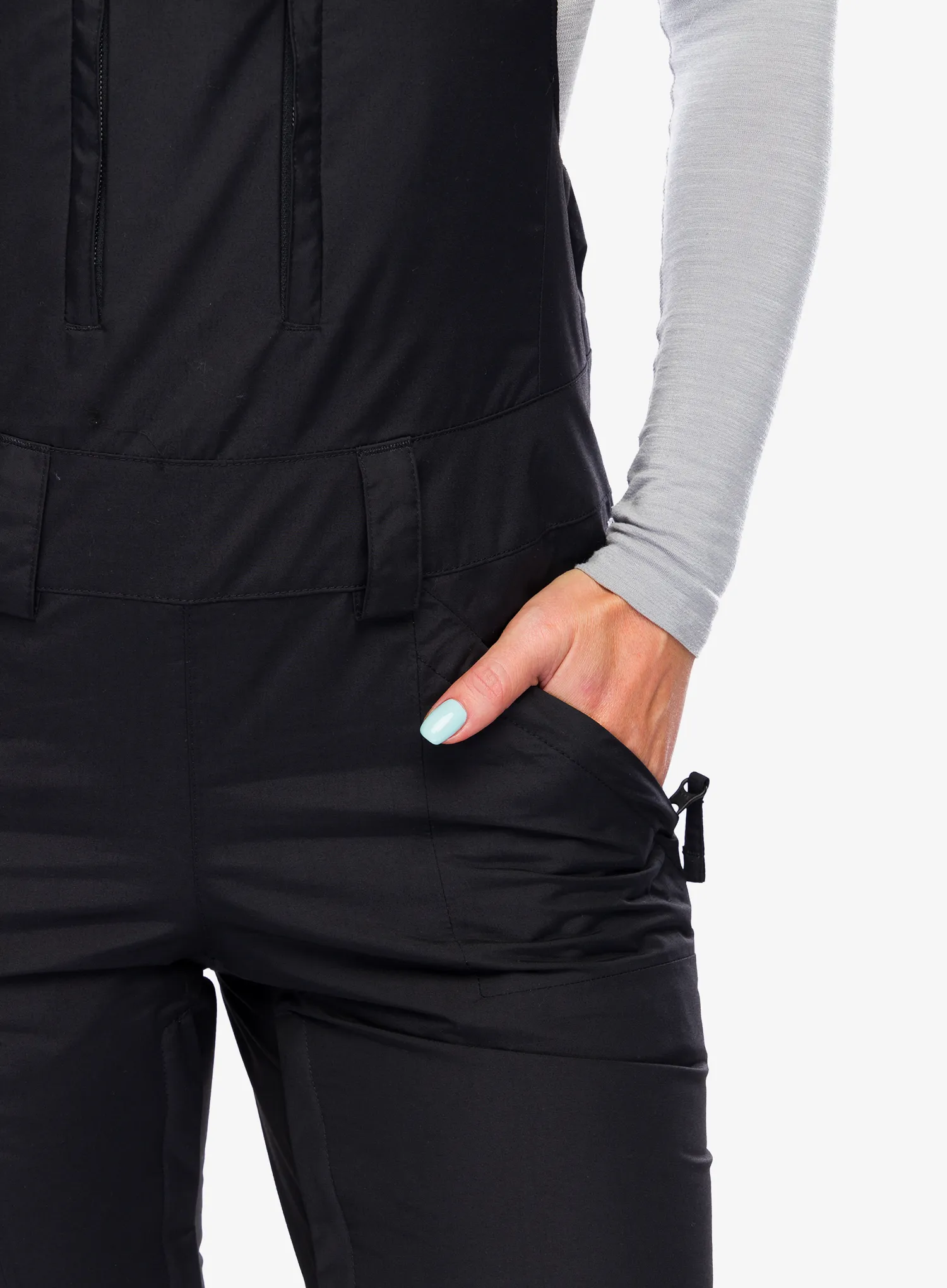 Dámské lyžařské kalhoty The North Face Freedom Bib - tnf black