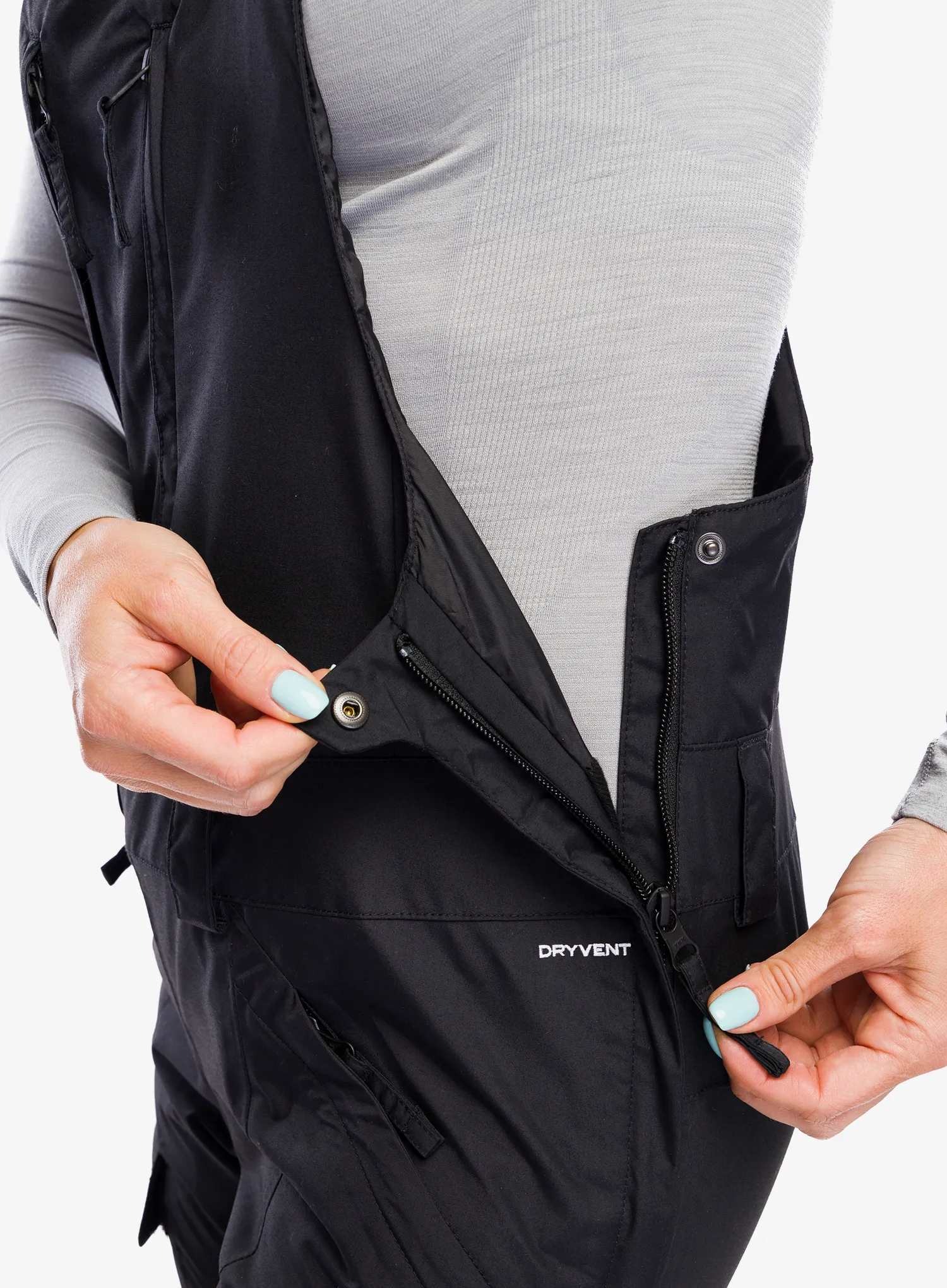 Dámské lyžařské kalhoty The North Face Freedom Bib - tnf black