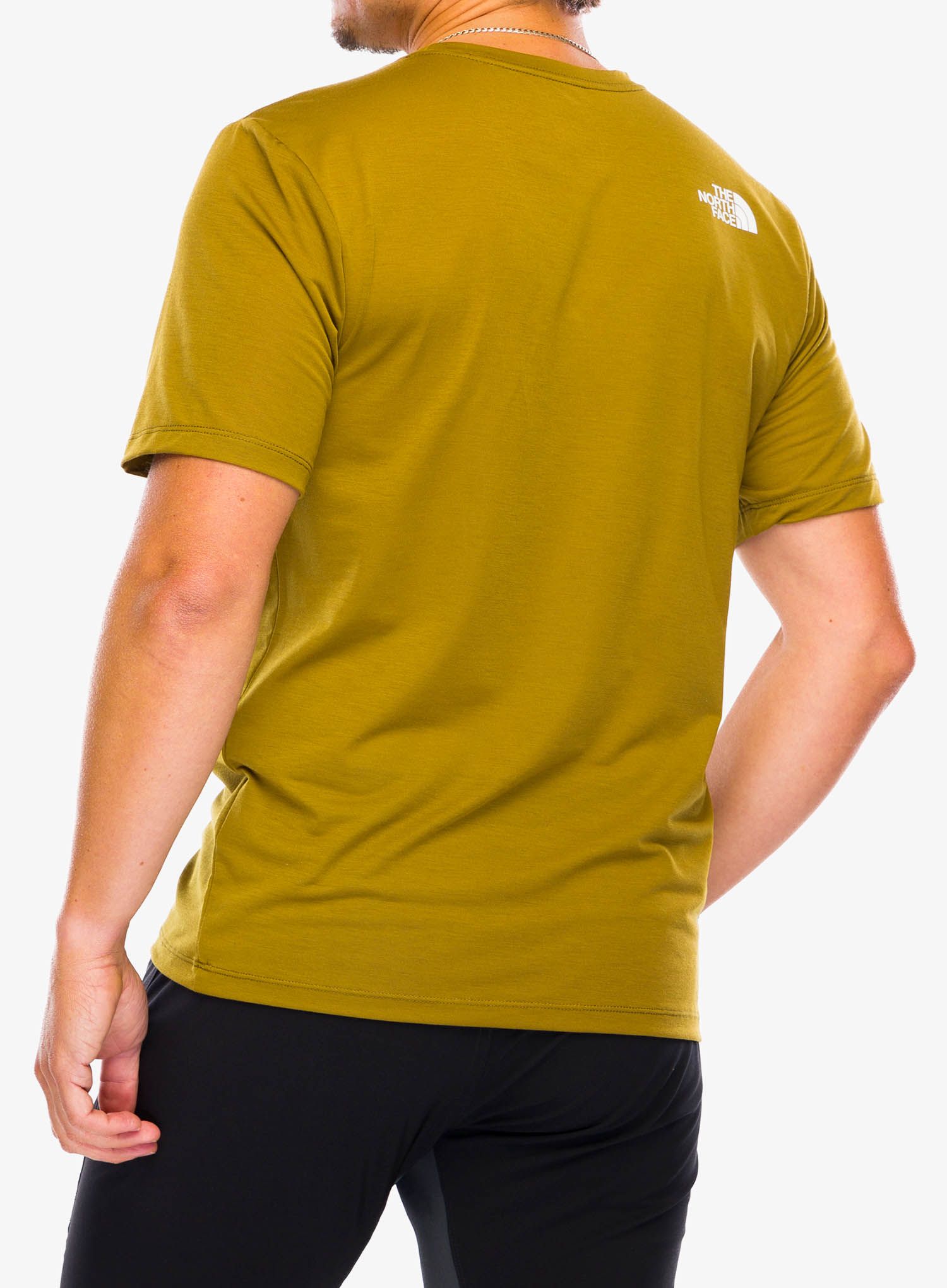 Sportovní tričko The North Face Graphic Boxes Foundation SS Tee - moss green