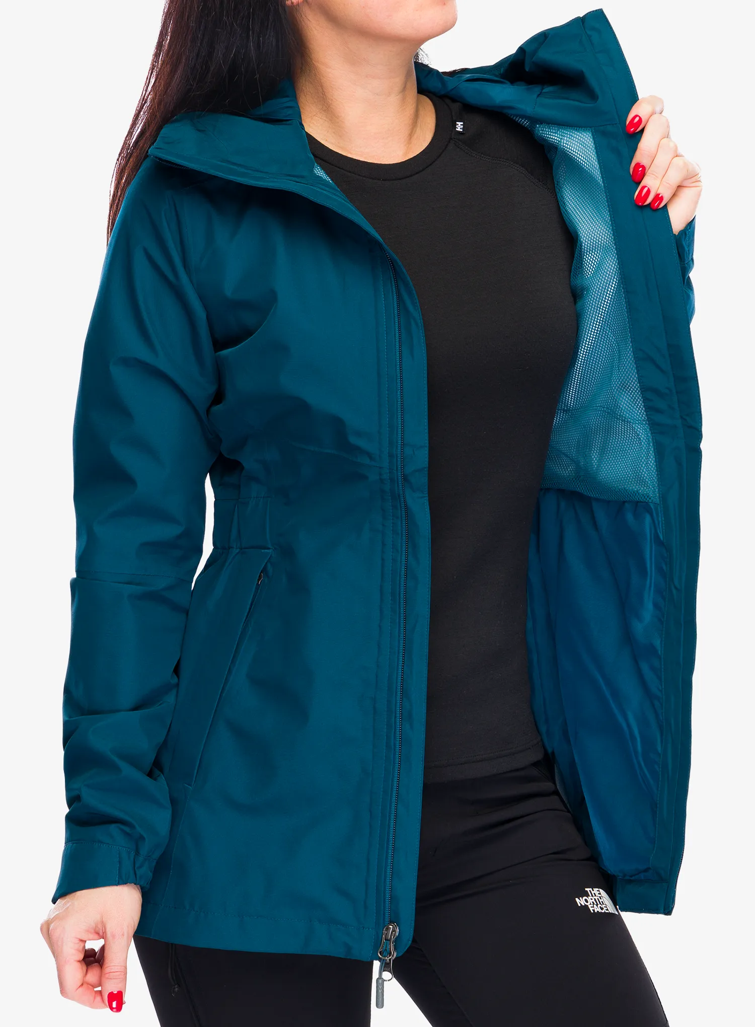 Dámský kabát The North Face Hikesteller Parka Shell - midnight petrol