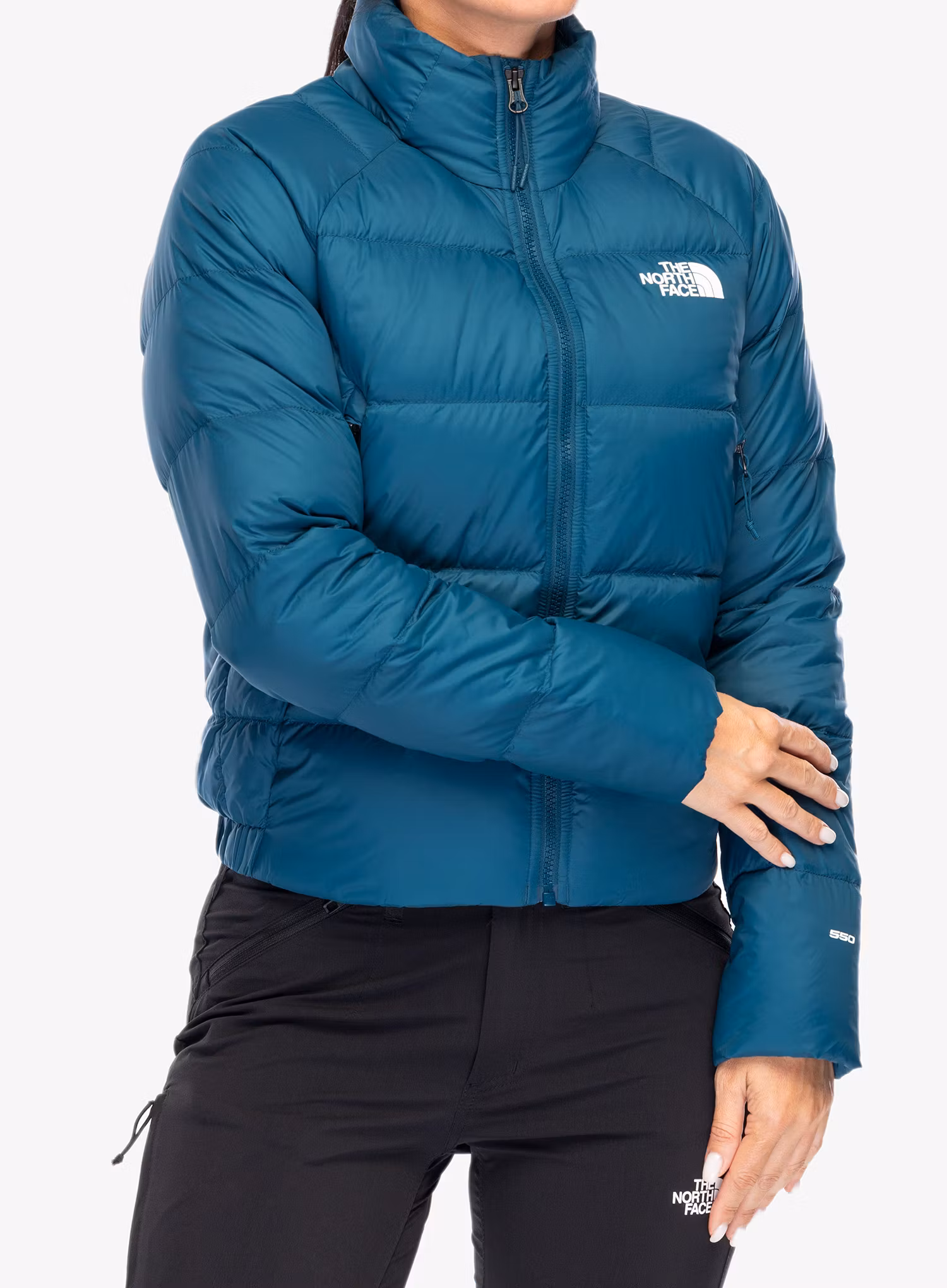 Dámská péřová bunda The North Face Hyalite Down Jacket Eu Only - midnight petrol