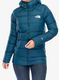 Dámský péřový kabát The North Face Hyalite Down Parka - midnight petrol