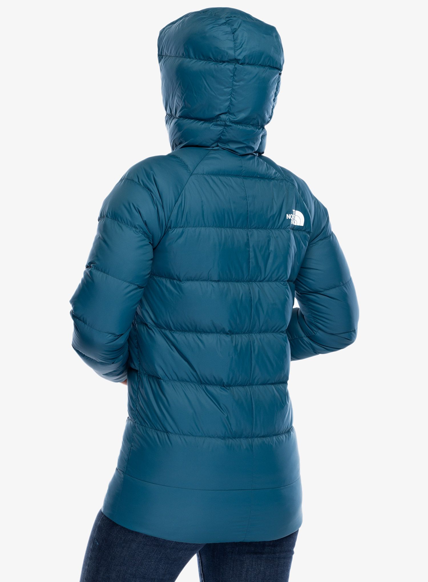 Dámský péřový kabát The North Face Hyalite Down Parka - midnight petrol