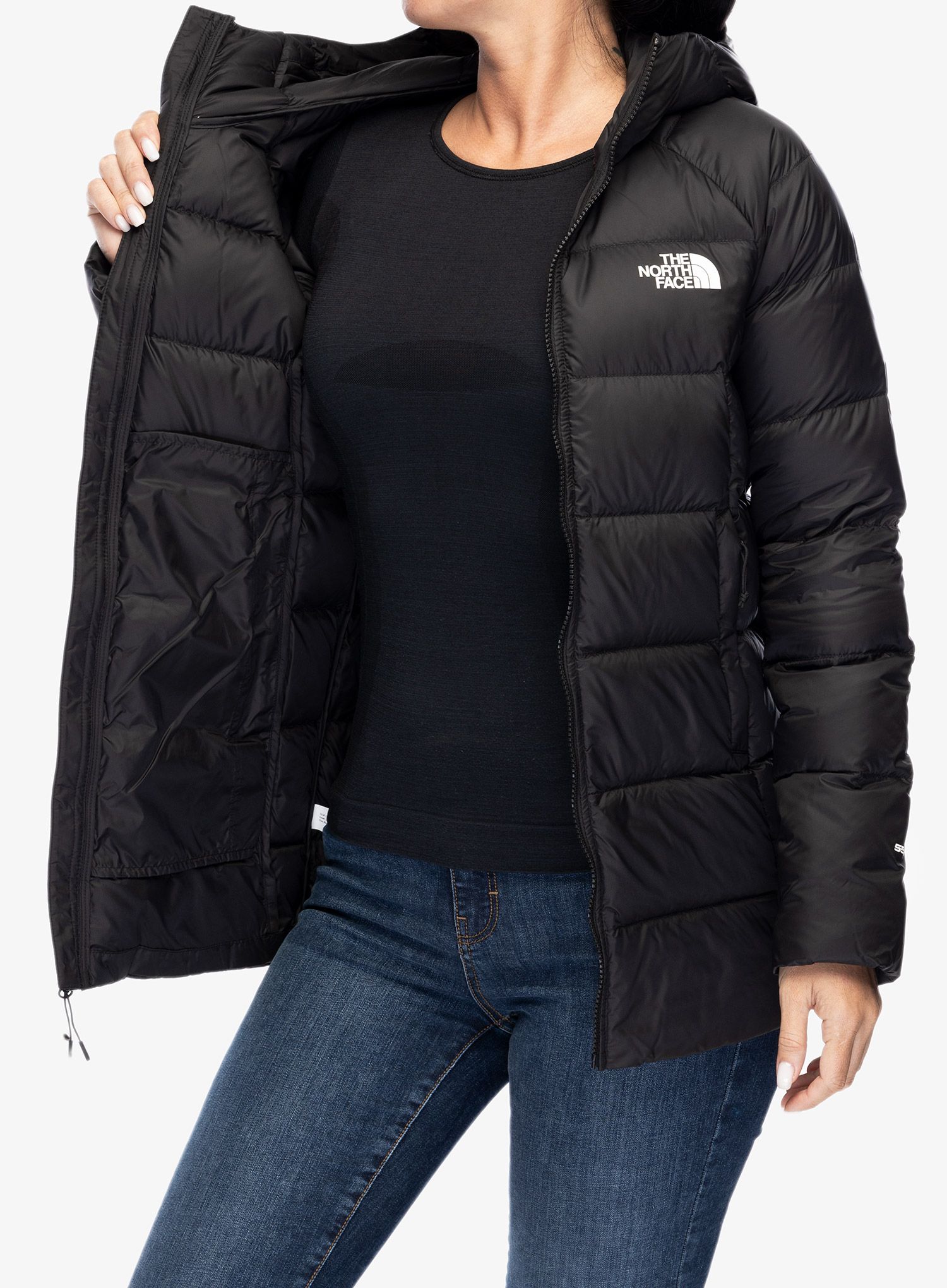 Dámský péřový kabát The North Face Hyalite Down Parka - tnf black